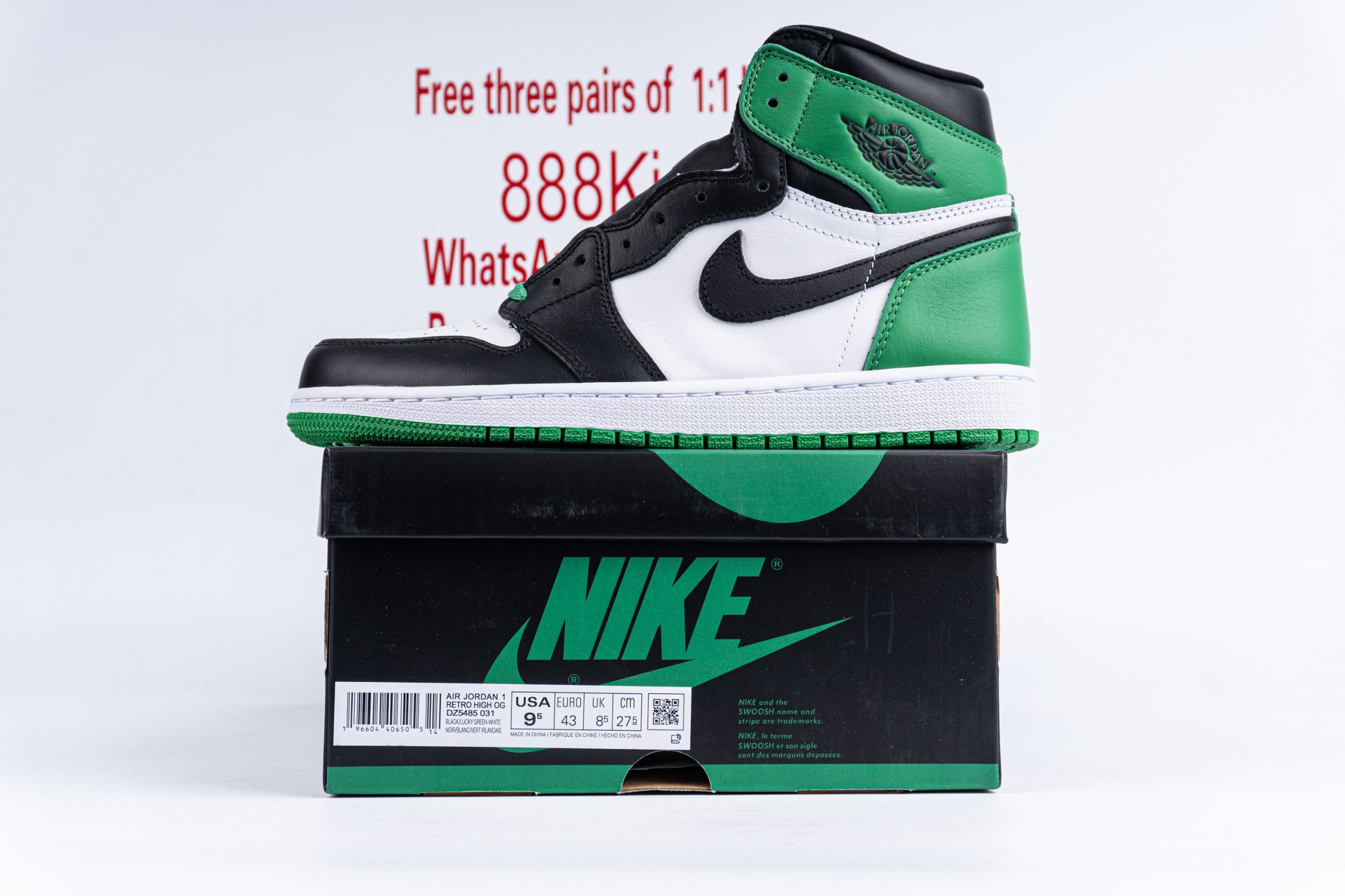 Jordan 1 Retro High OG Lucky Green