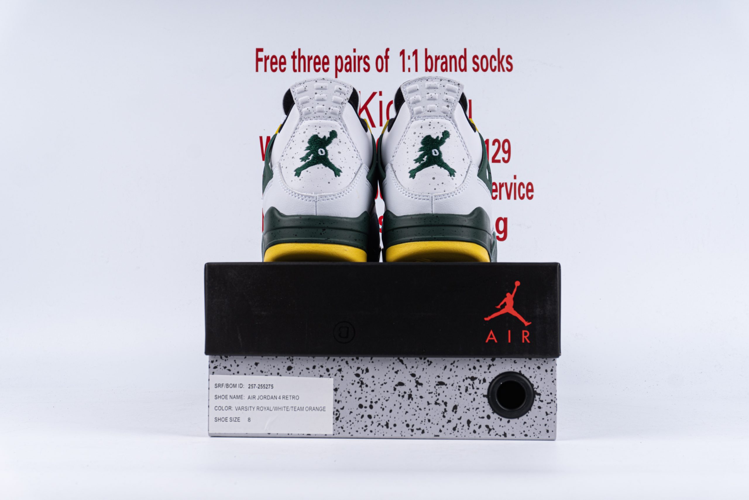 Jordan 4 Retro Oregon Ducks Duckman