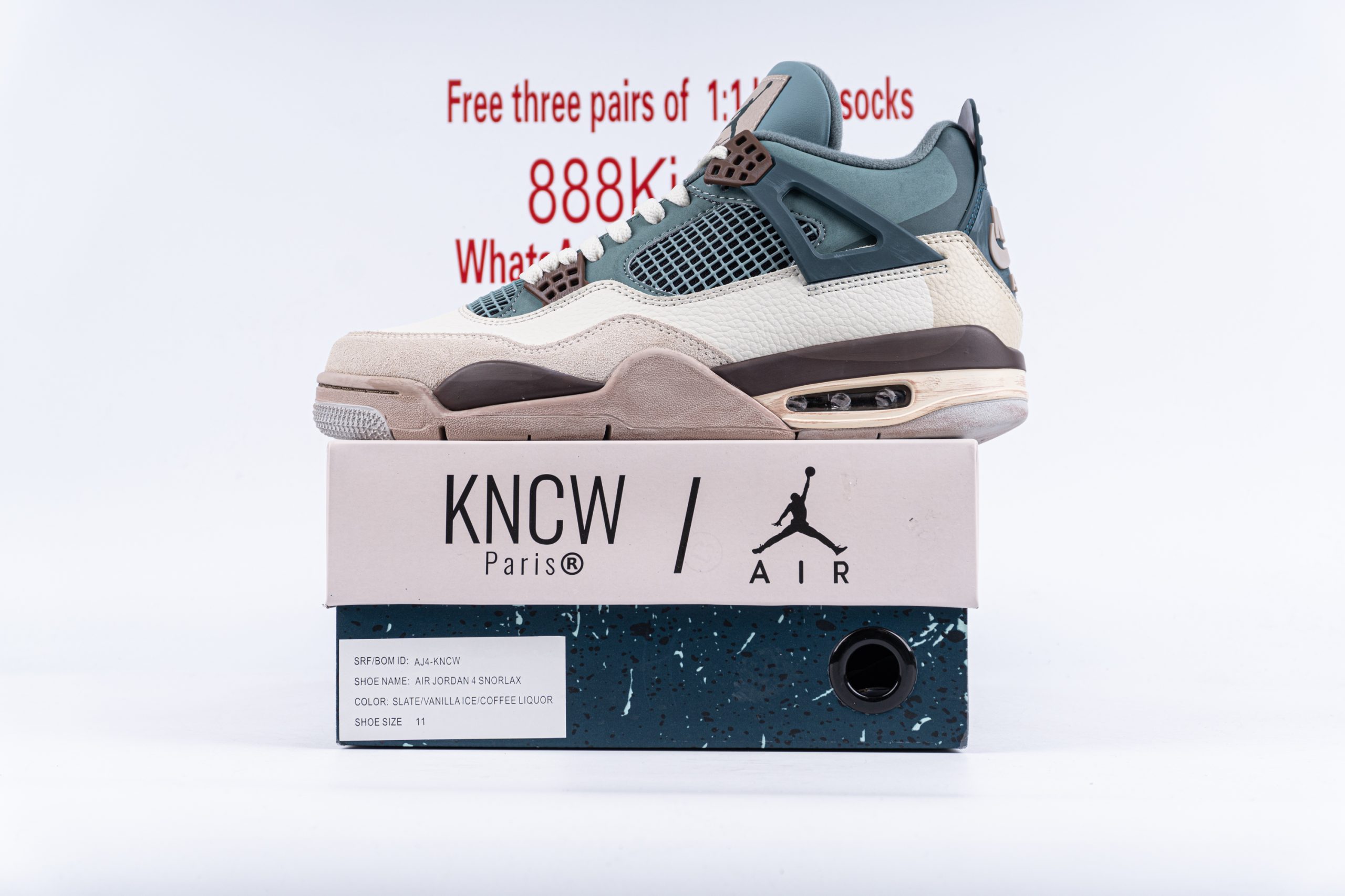 Jordan 4 Retro Snorlax