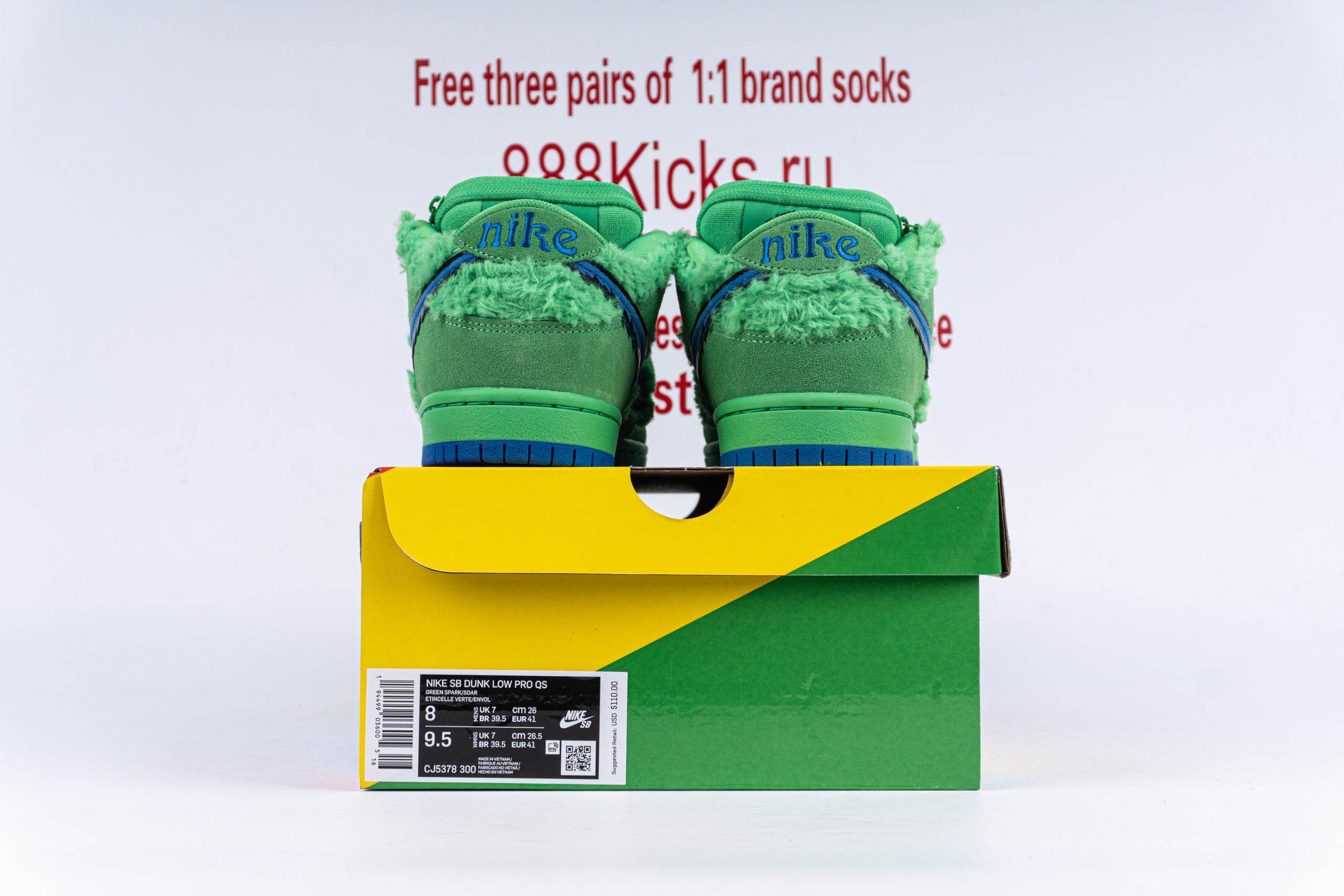 Nike SB Dunk Low Grateful Dead Bears Green