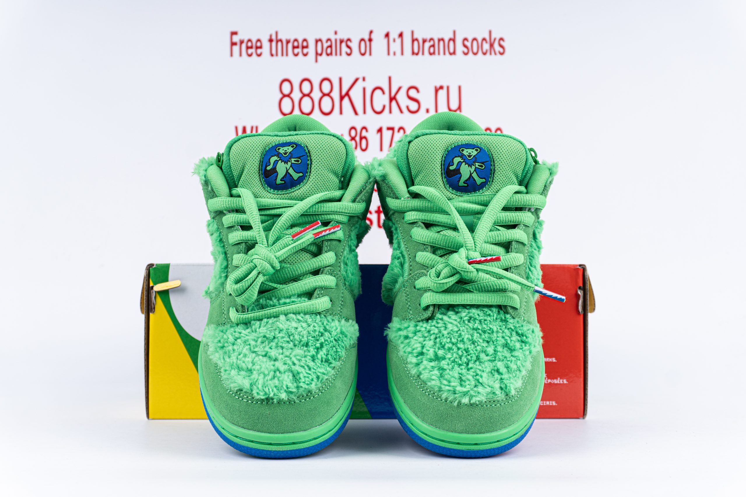 Nike SB Dunk Low Grateful Dead Bears Green
