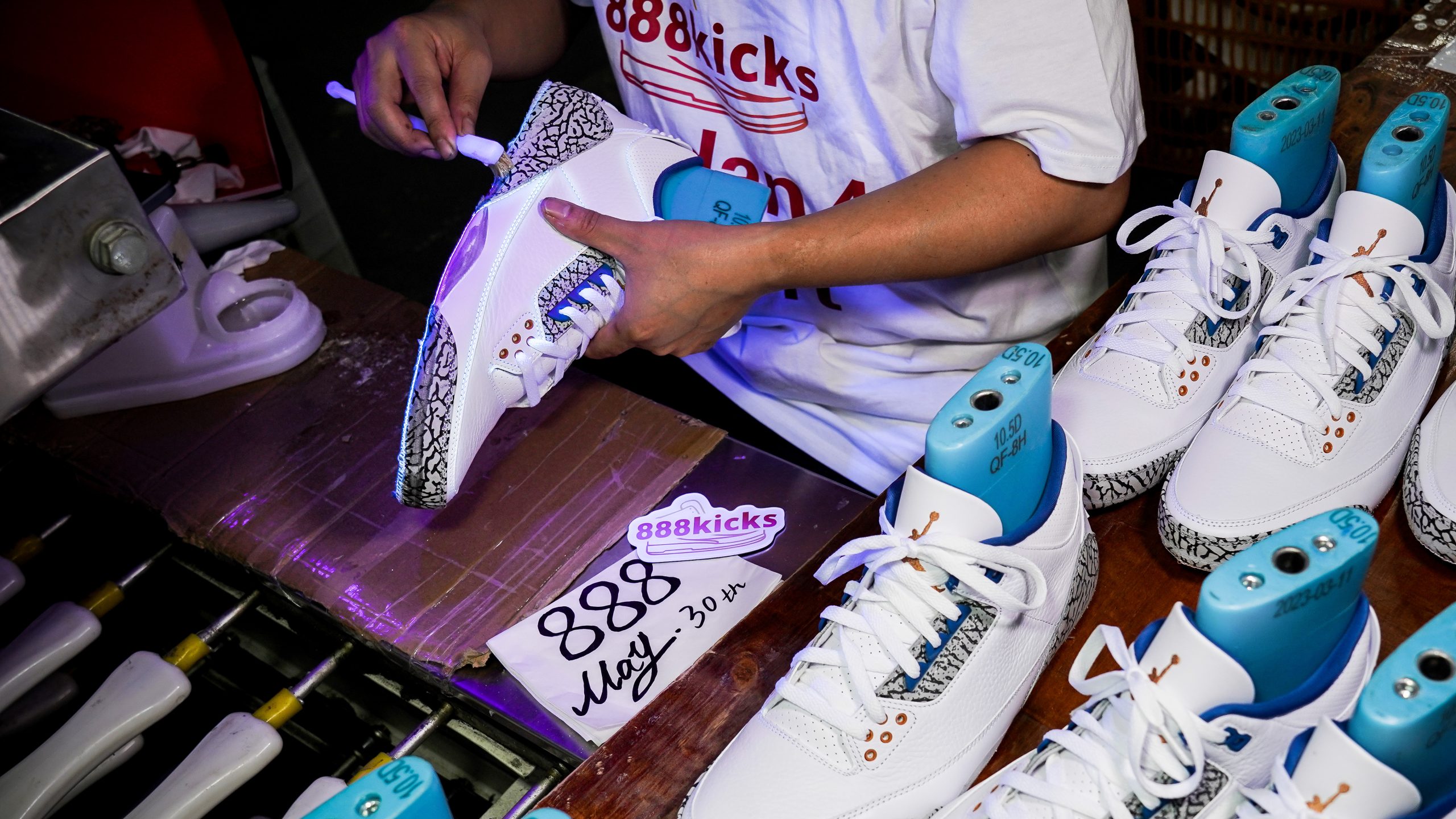 Jordan 3 Retro Wizards