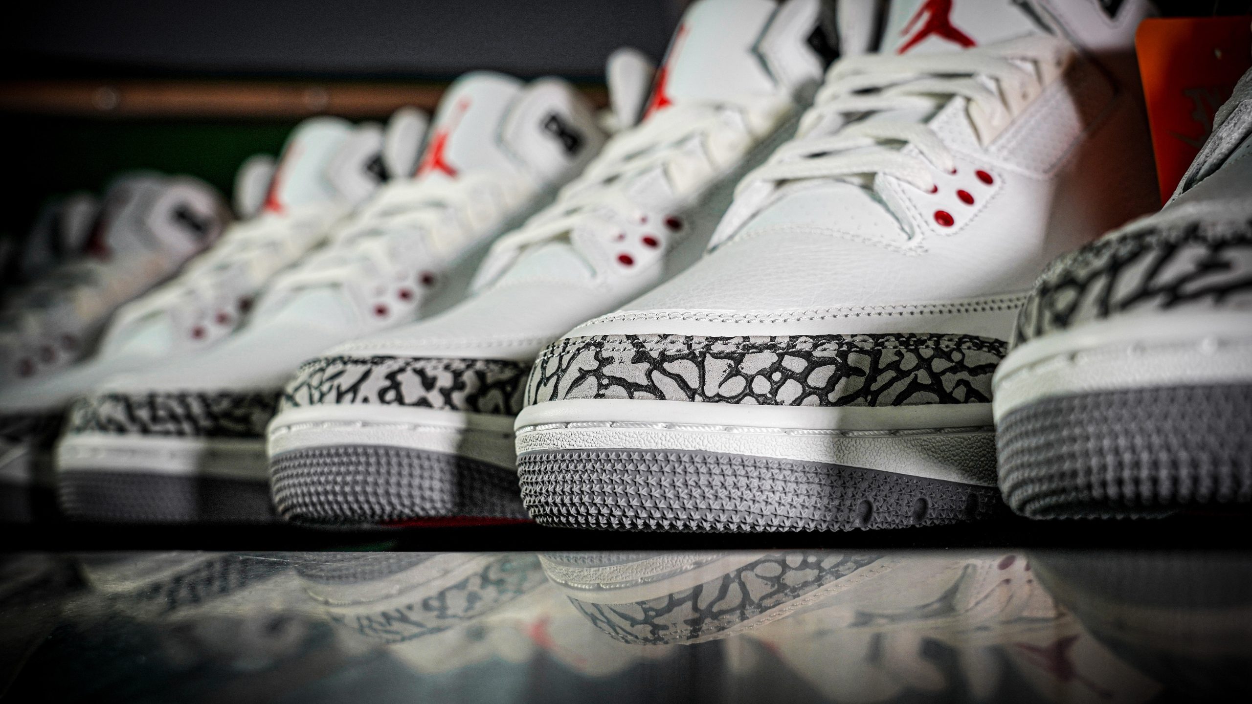 Jordan 3 Retro Free Throw Line White Cement