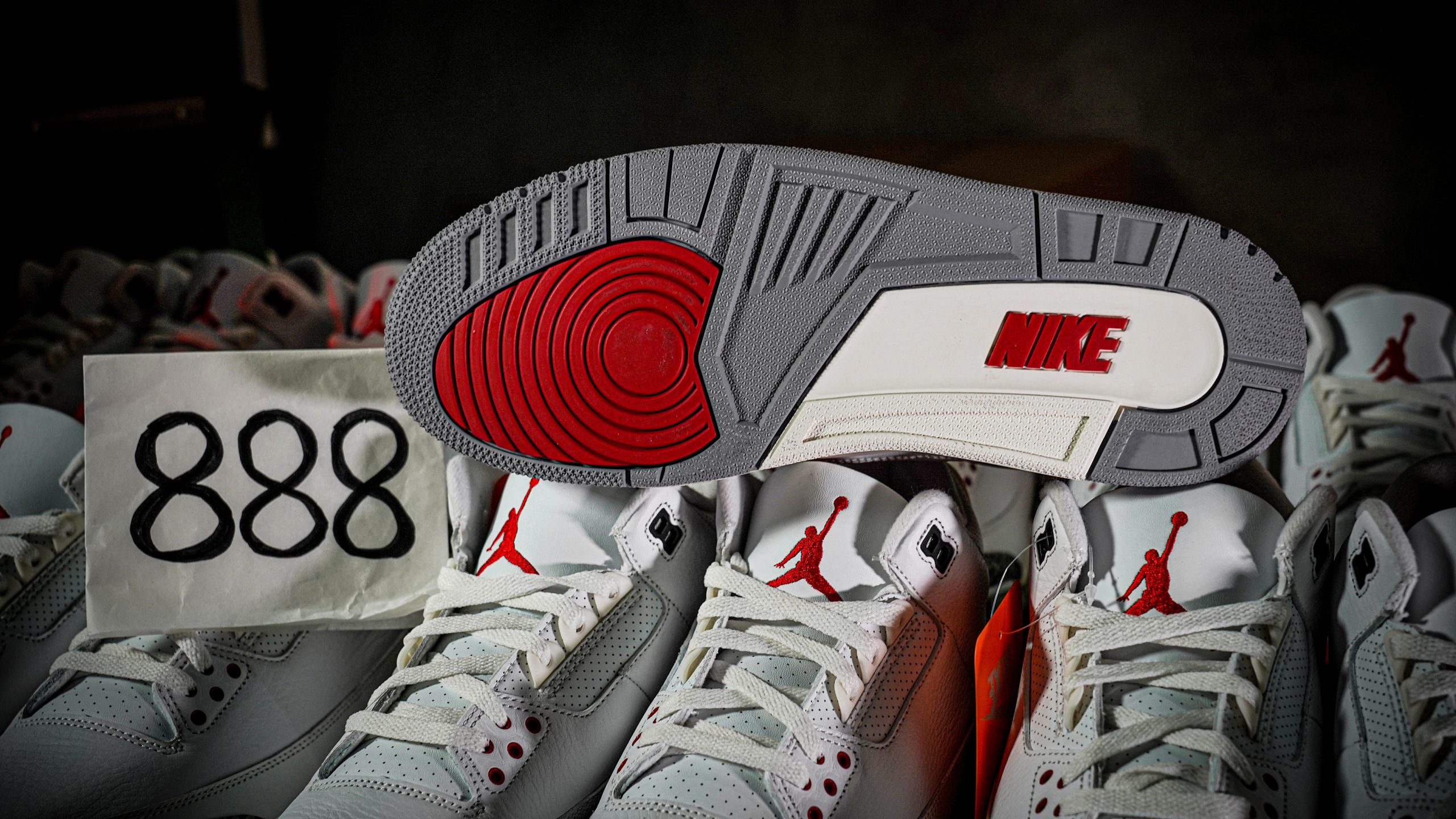 Jordan 3 Retro Free Throw Line White Cement