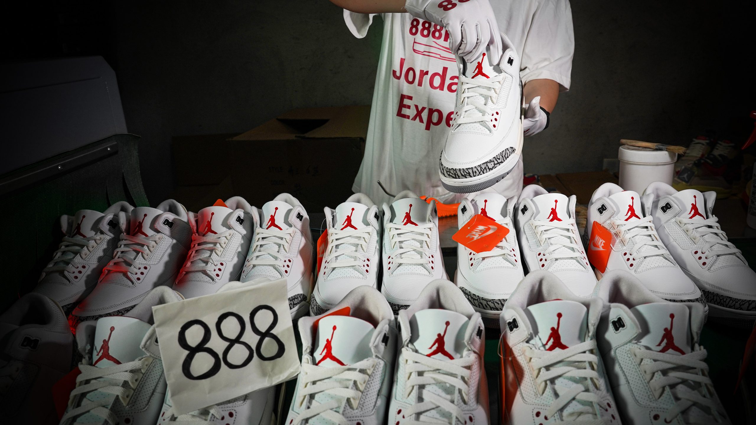 Jordan 3 Retro Free Throw Line White Cement