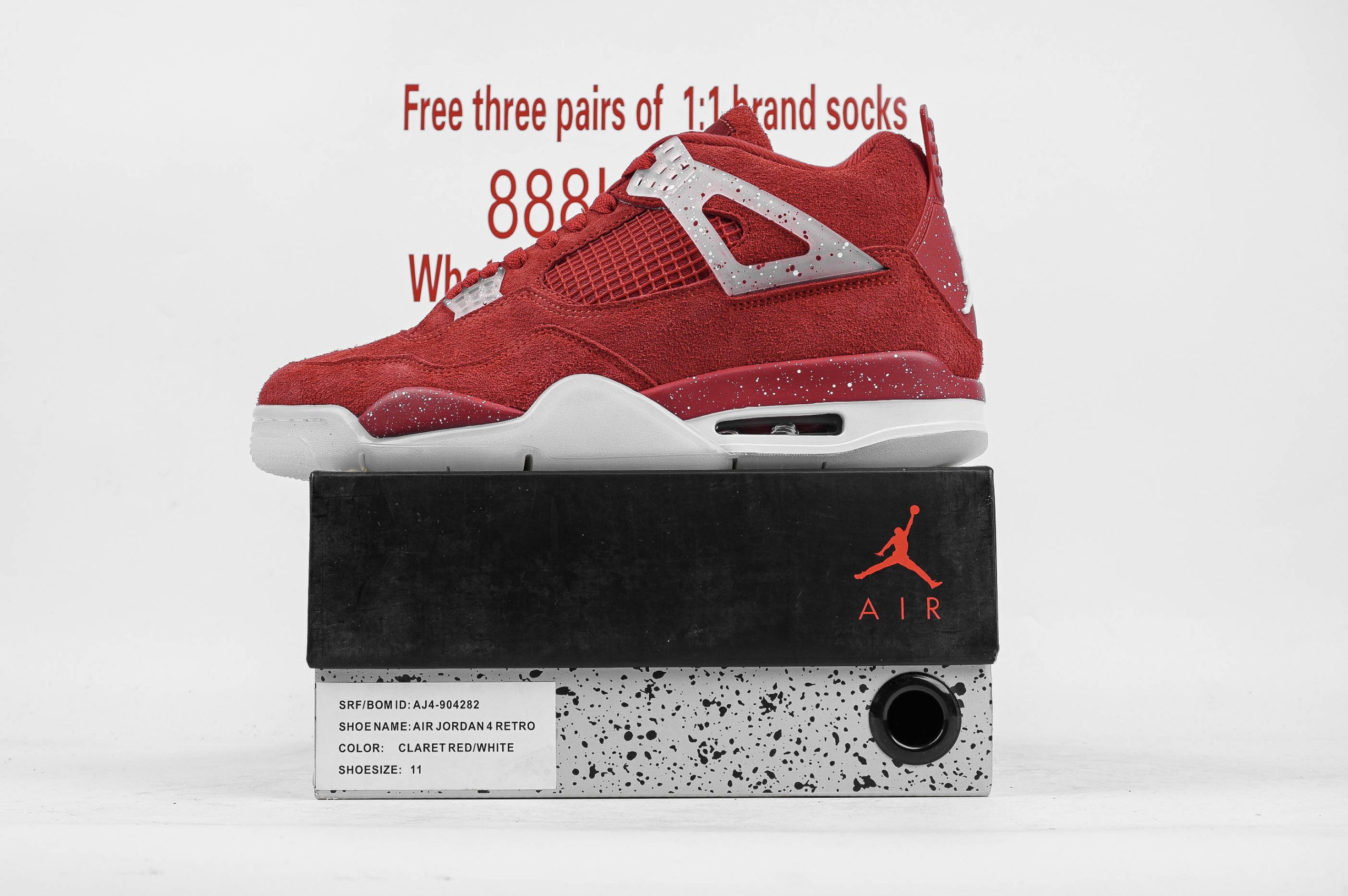 Jordan 4 Retro Oklahoma Sooners PE