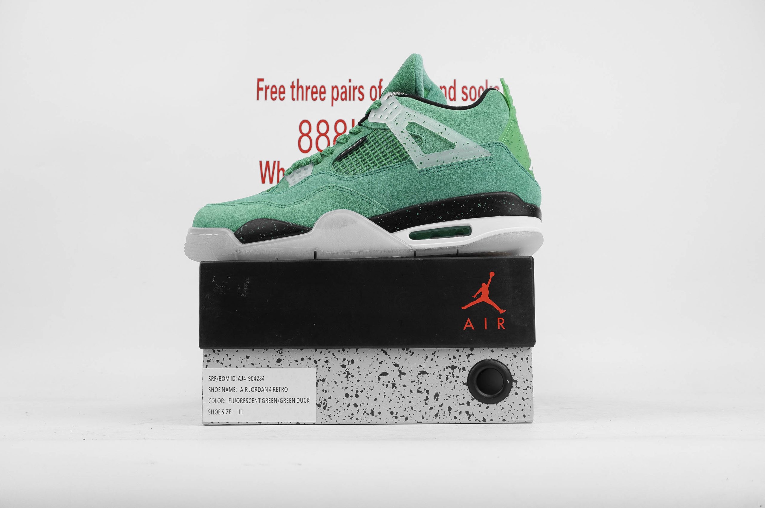 Jordan 4 Retro Wahlburgers
