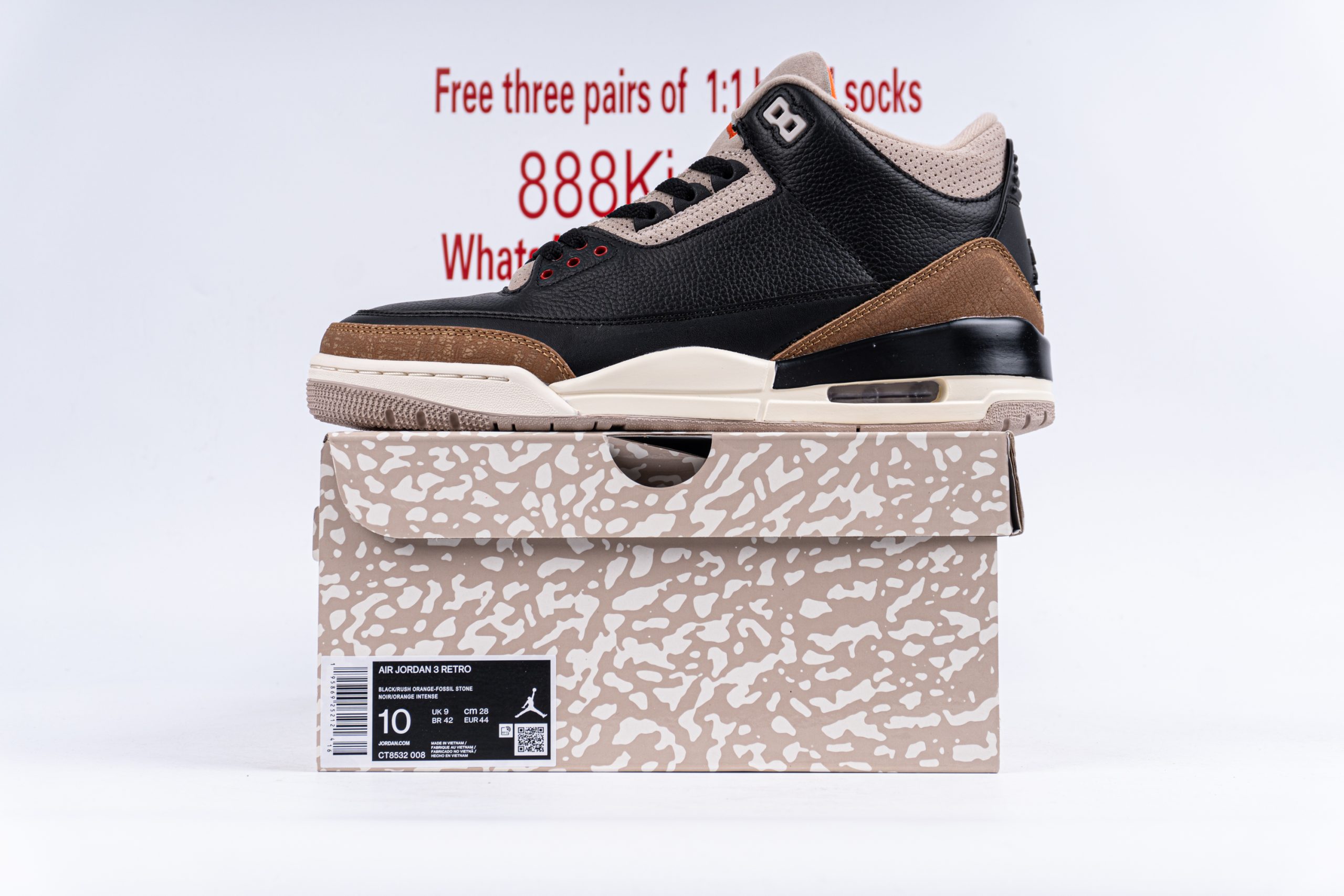 Jordan 3 Retro Desert Elephant