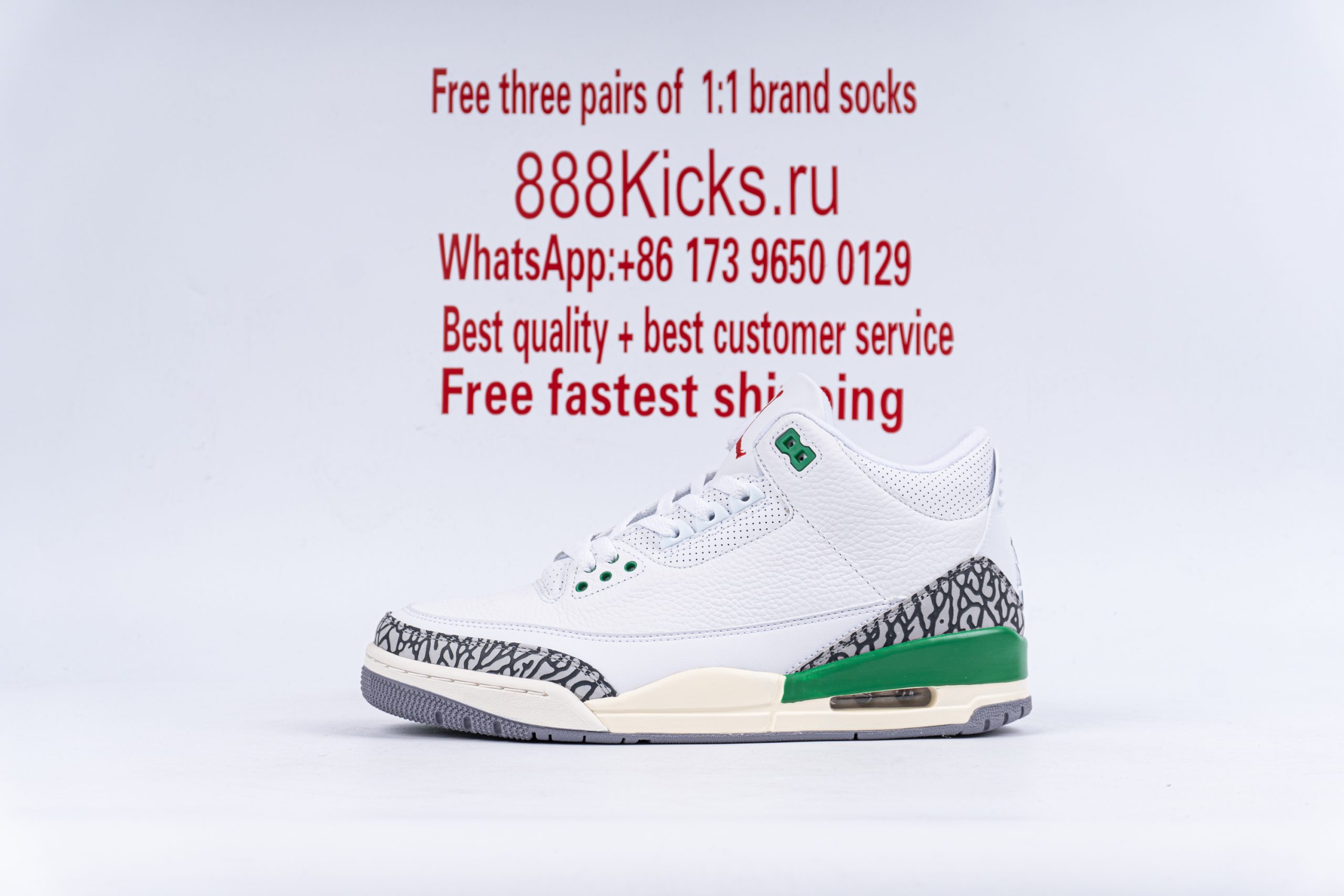 Jordan 3 Retro Lucky Green