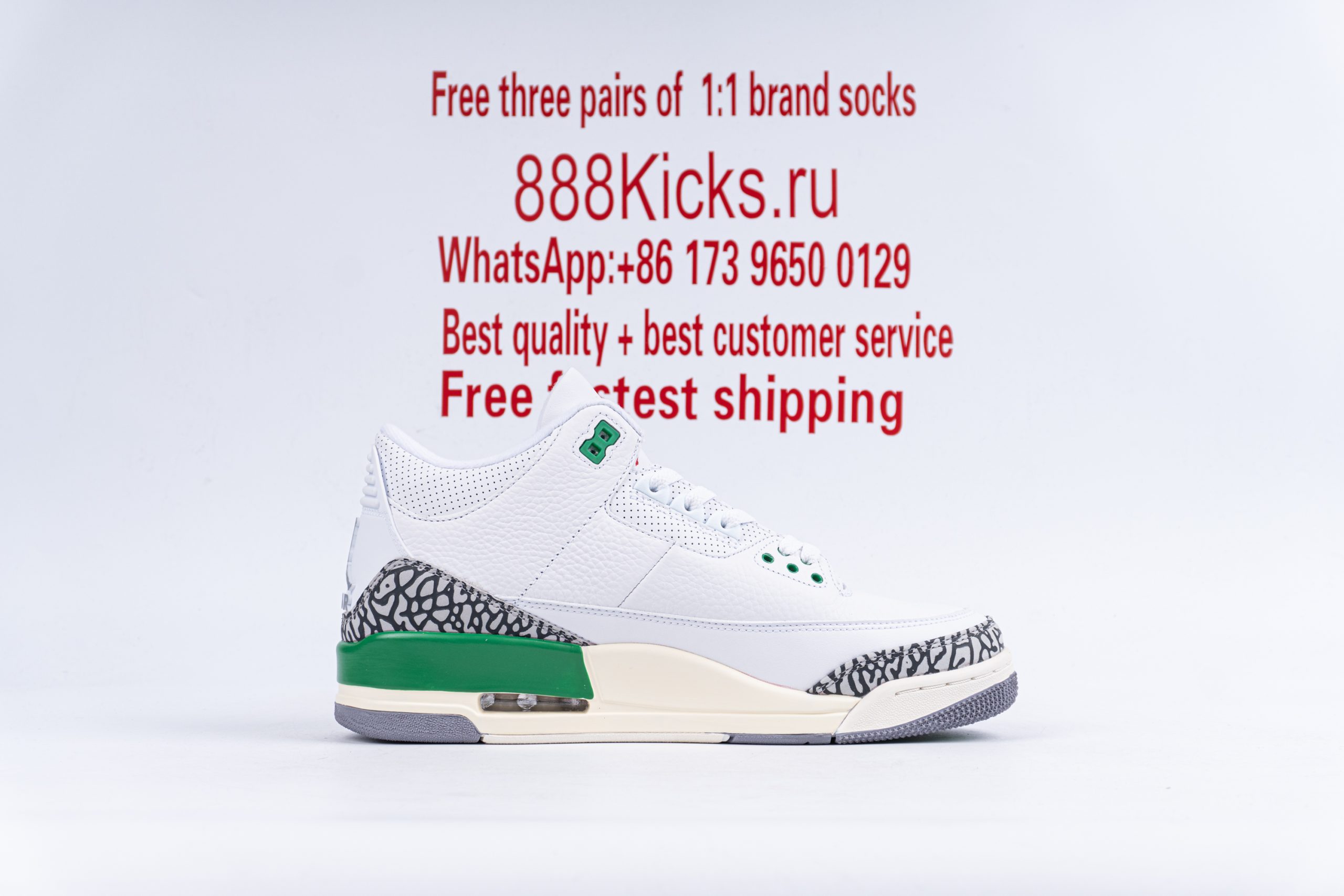 Jordan 3 Retro Lucky Green