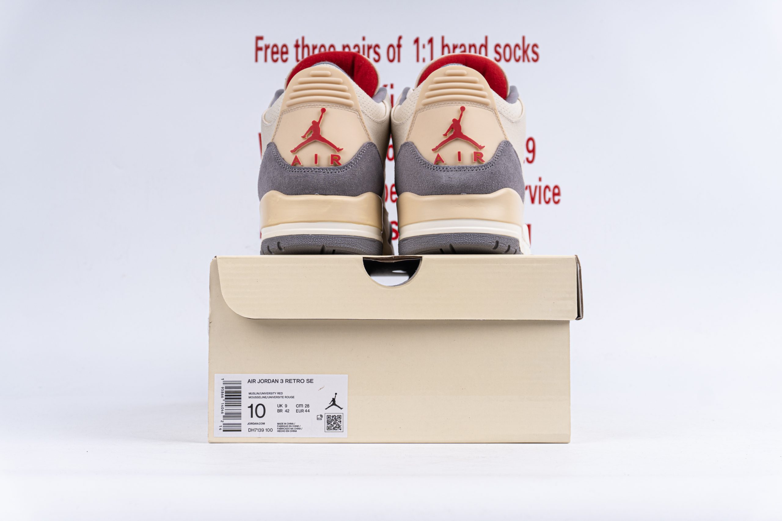 Jordan 3 Retro Muslin