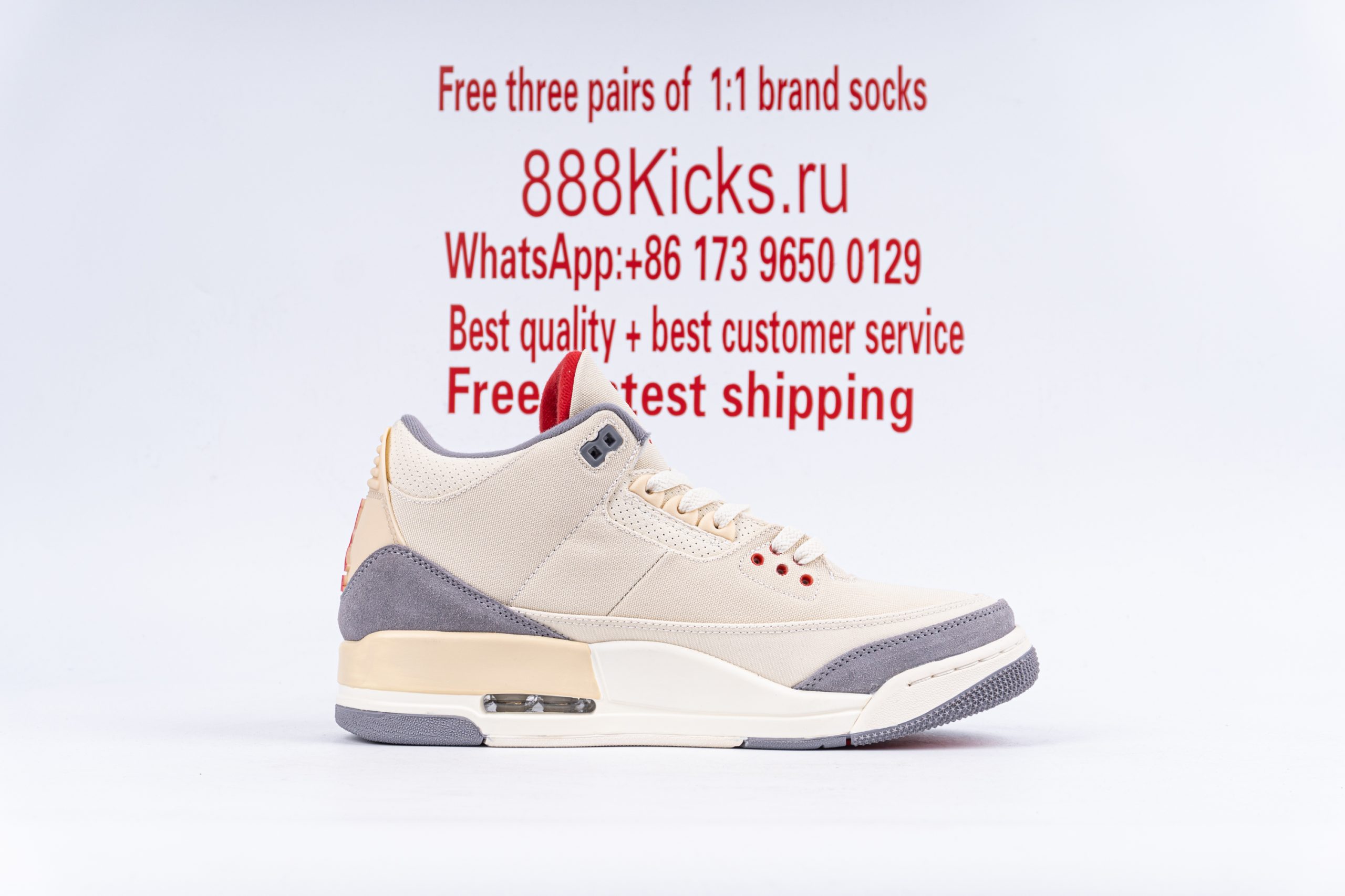 Jordan 3 Retro Muslin