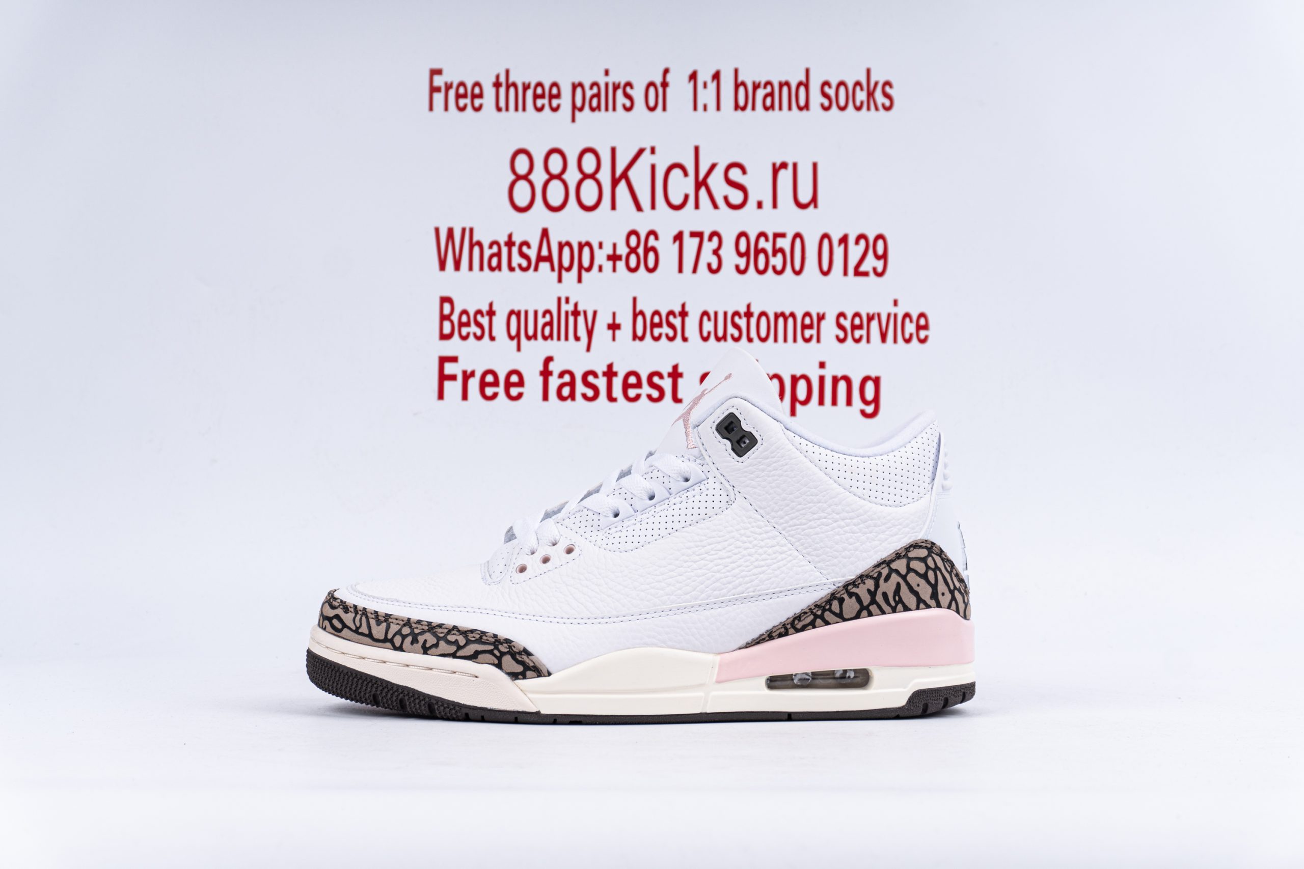 Jordan 3 Retro Neapolitan Dark Mocha