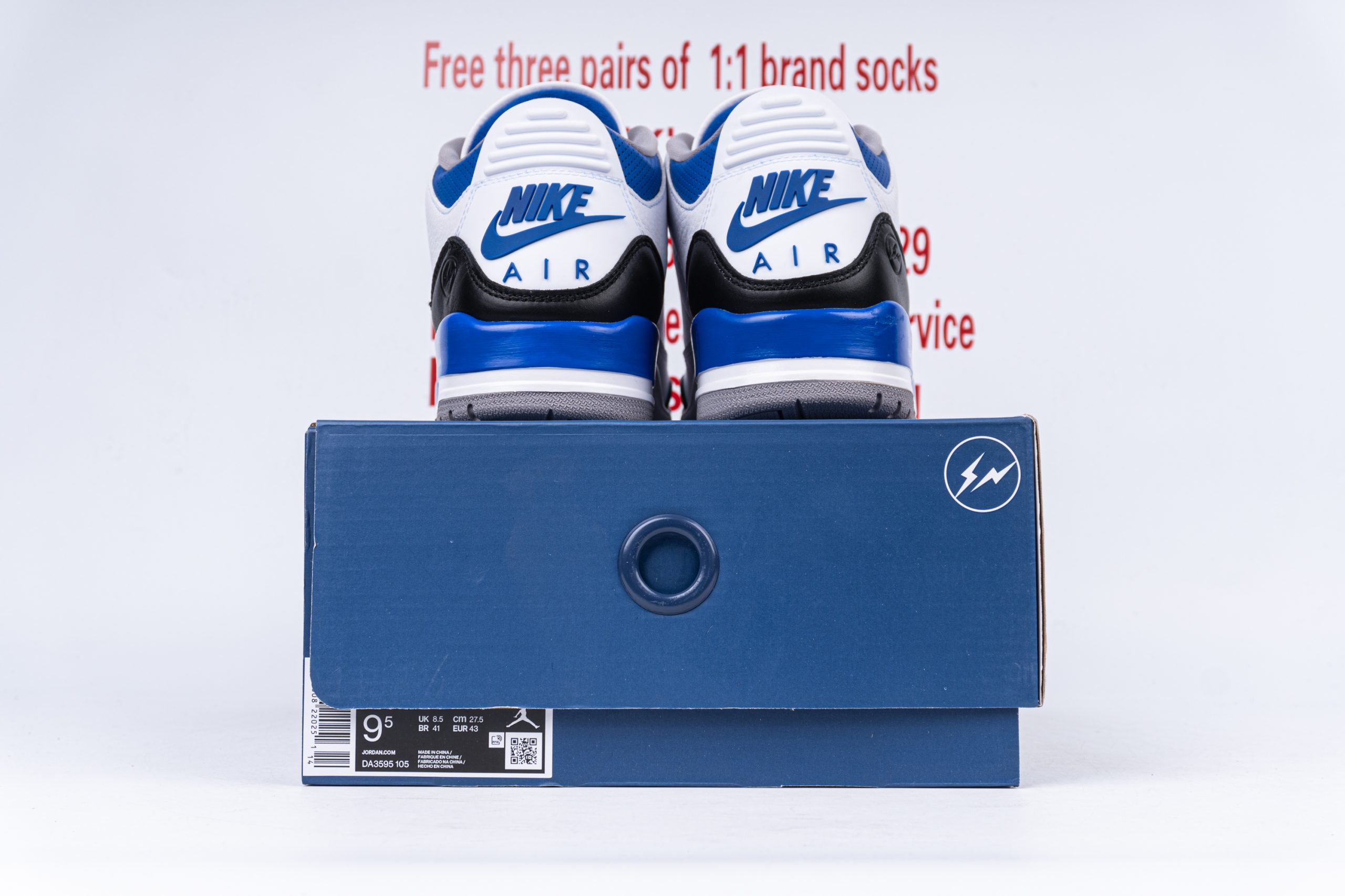 Jordan 3 Retro Fragment Blue