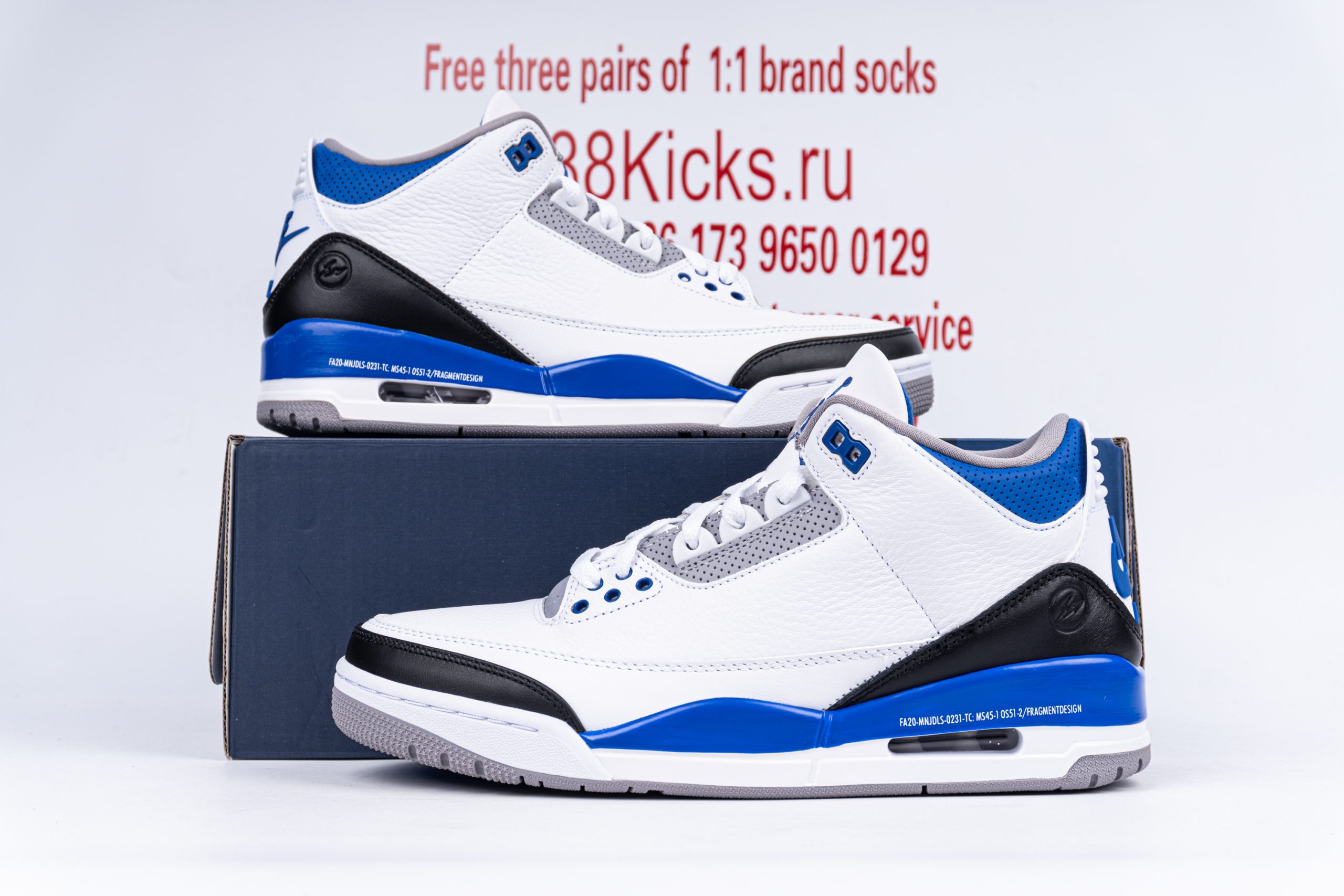 Jordan 3 Retro Fragment Blue
