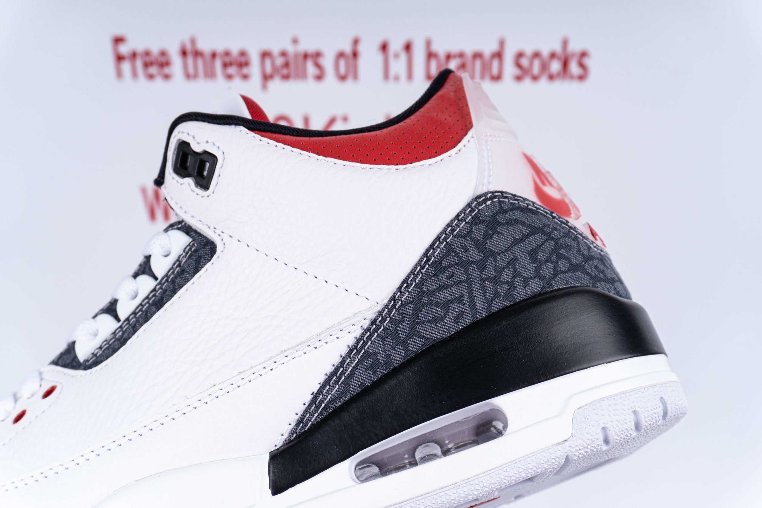 Jordan 3 Retro SE Fire Red Denim