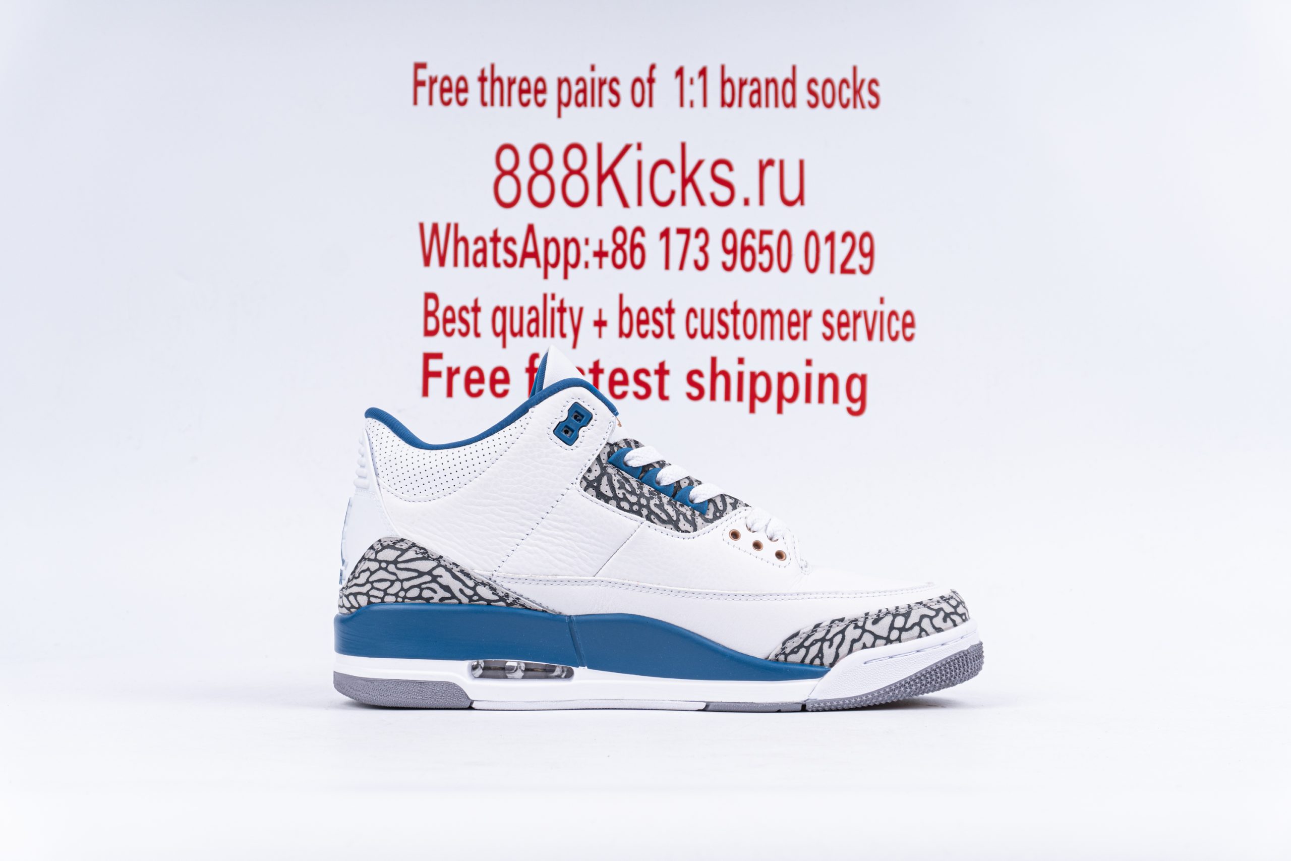 Jordan 3 Retro Wizards