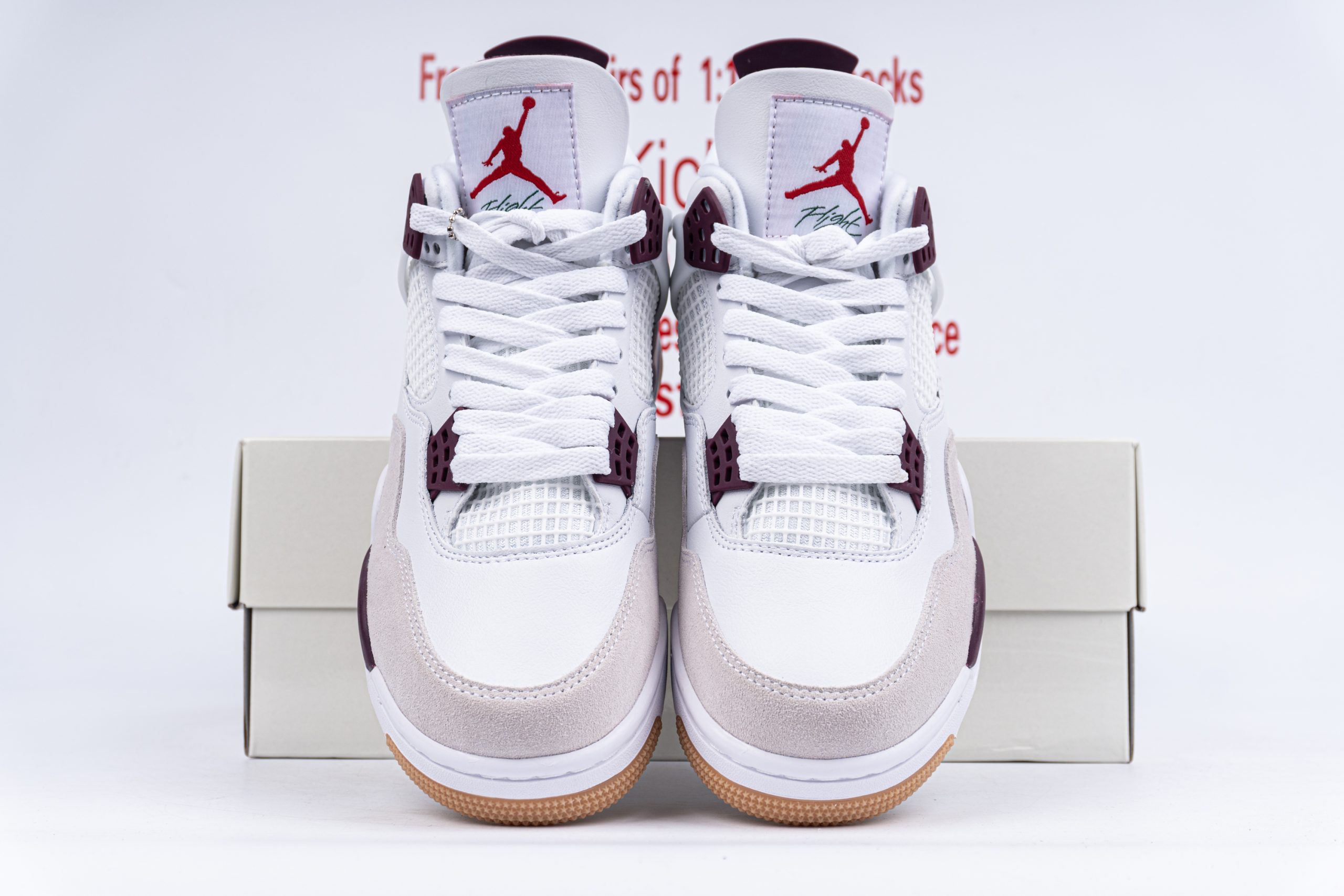 Jordan 4 Retro SB White Purple