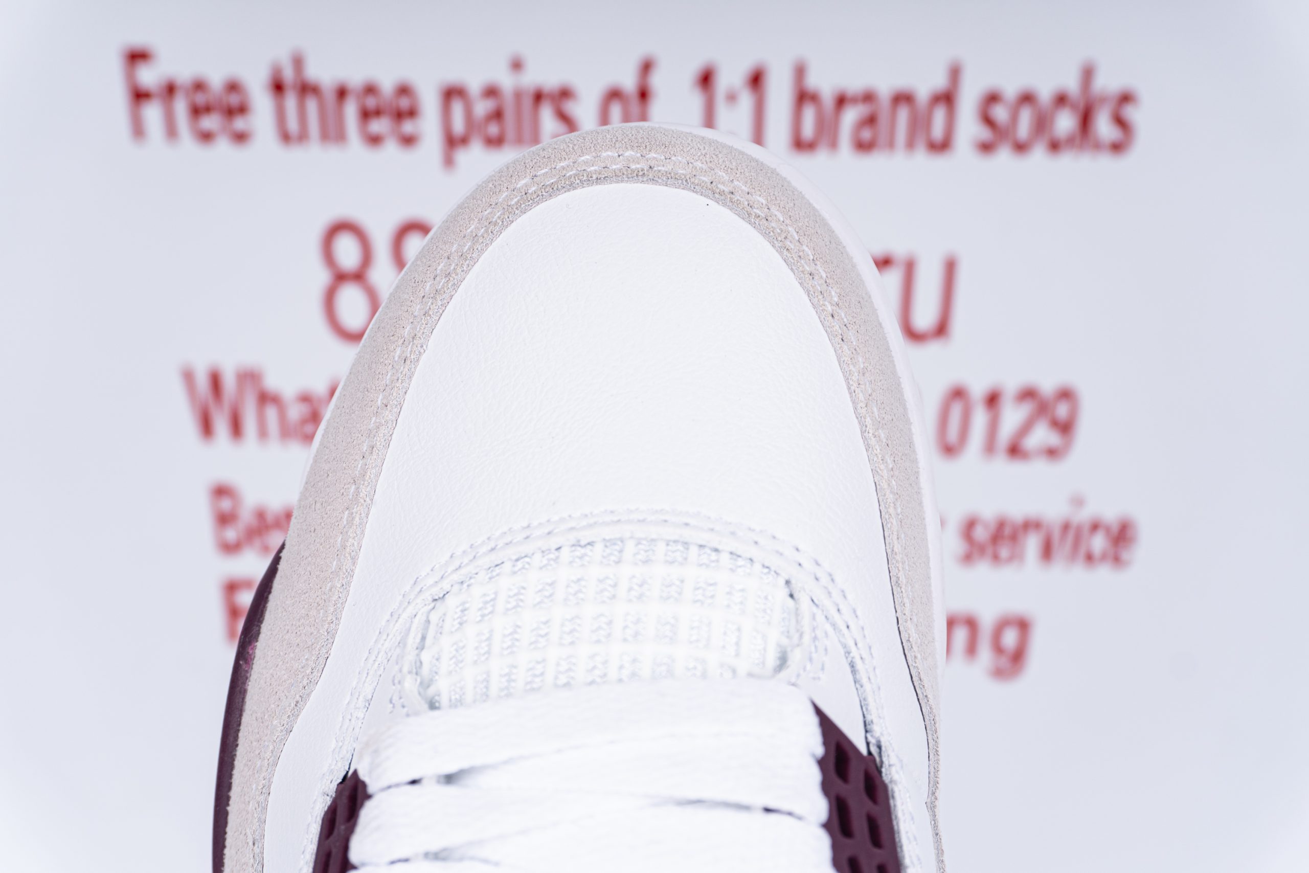 Jordan 4 Retro SB White Purple