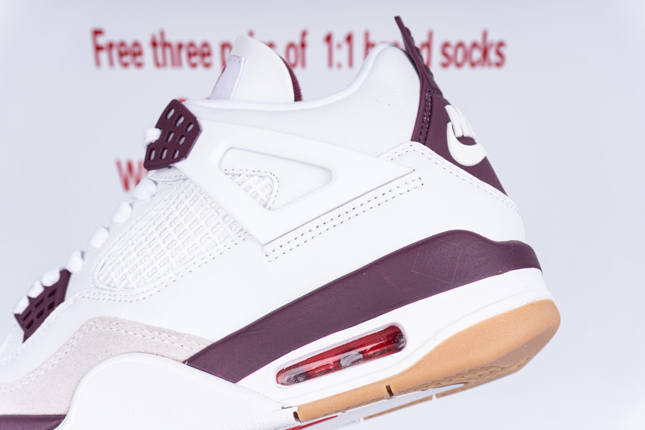 Jordan 4 Retro SB White Purple
