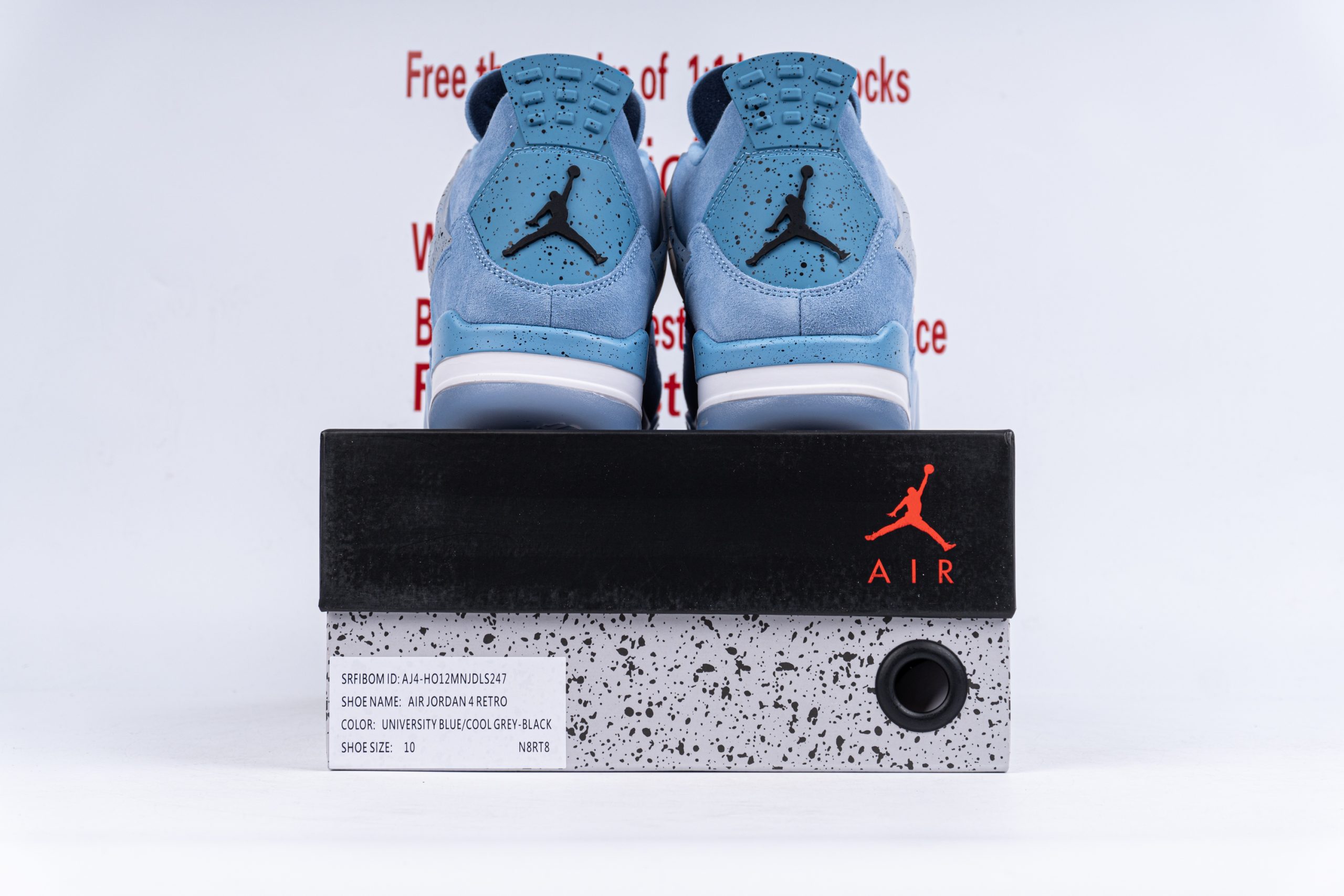 Jordan 4 Retro UNC (PE)