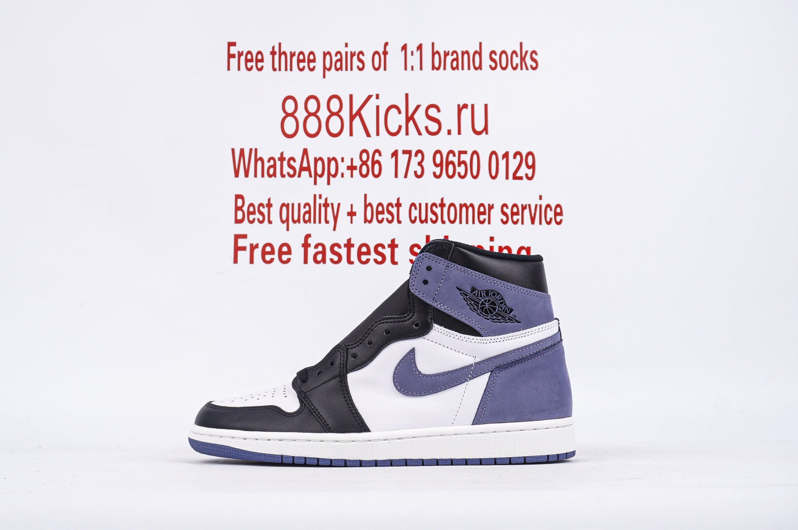 Jordan 1 Retro High Blue Moon
