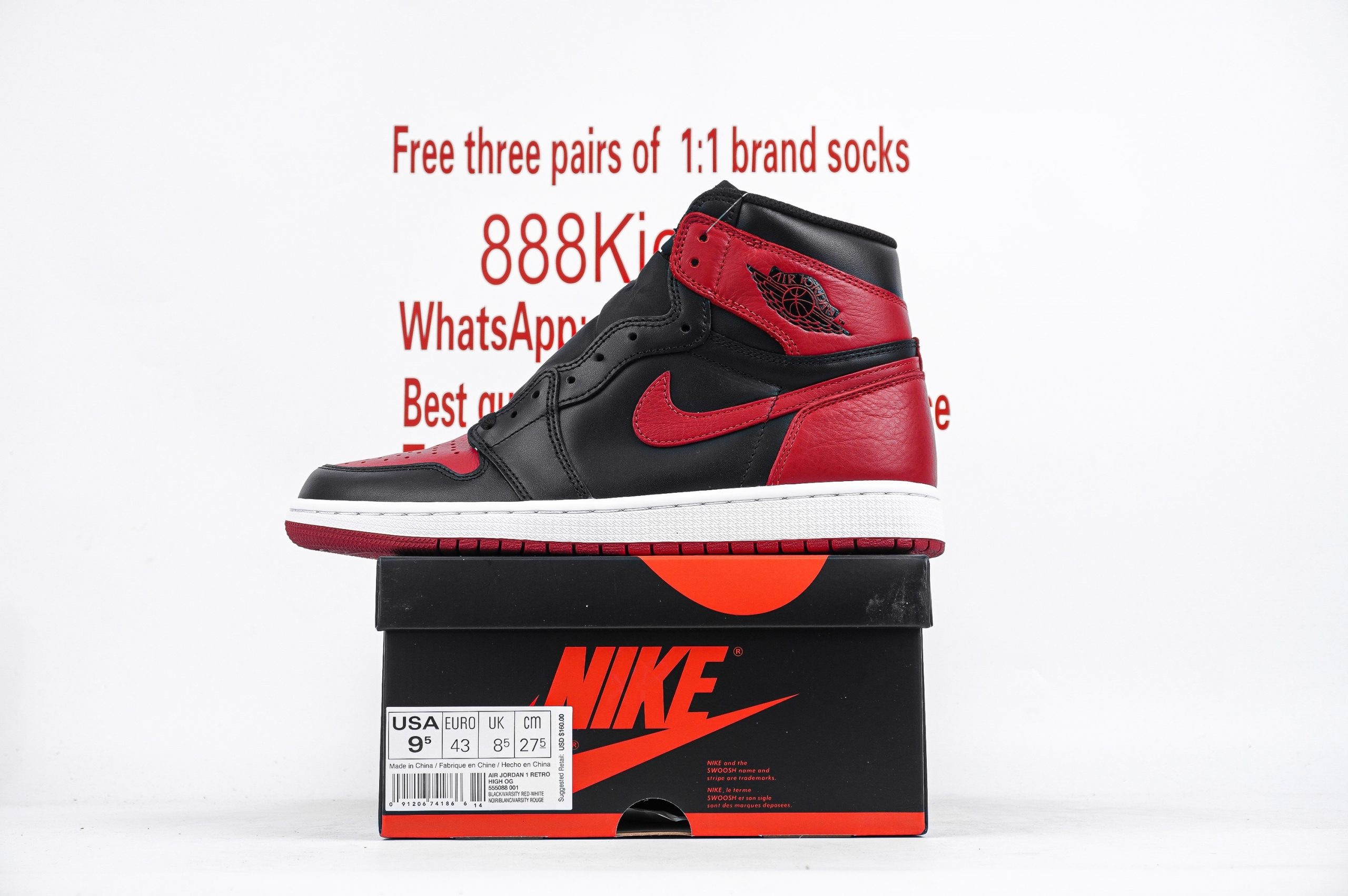 Jordan 1 Retro High Bred Banned 2016