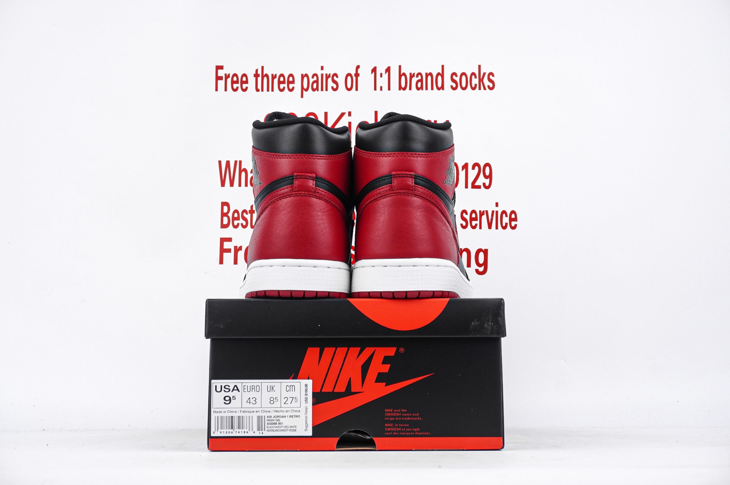 Jordan 1 Retro High Bred Banned 2016