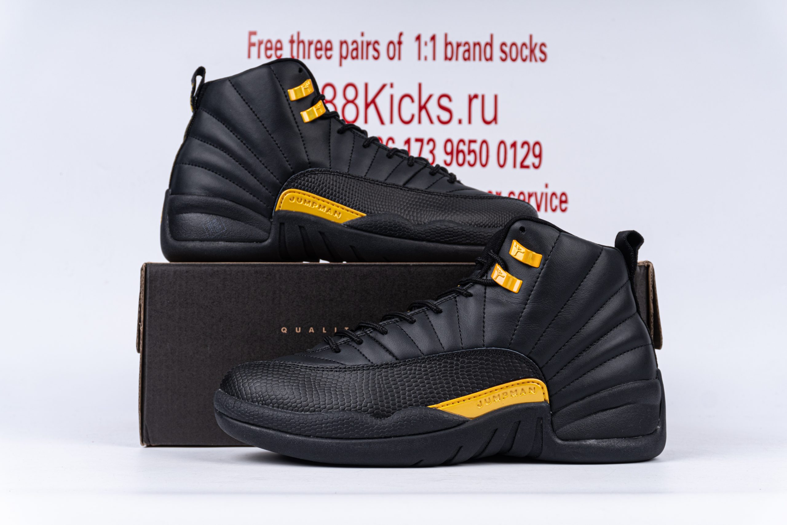 Jordan 12 Retro Black Taxi