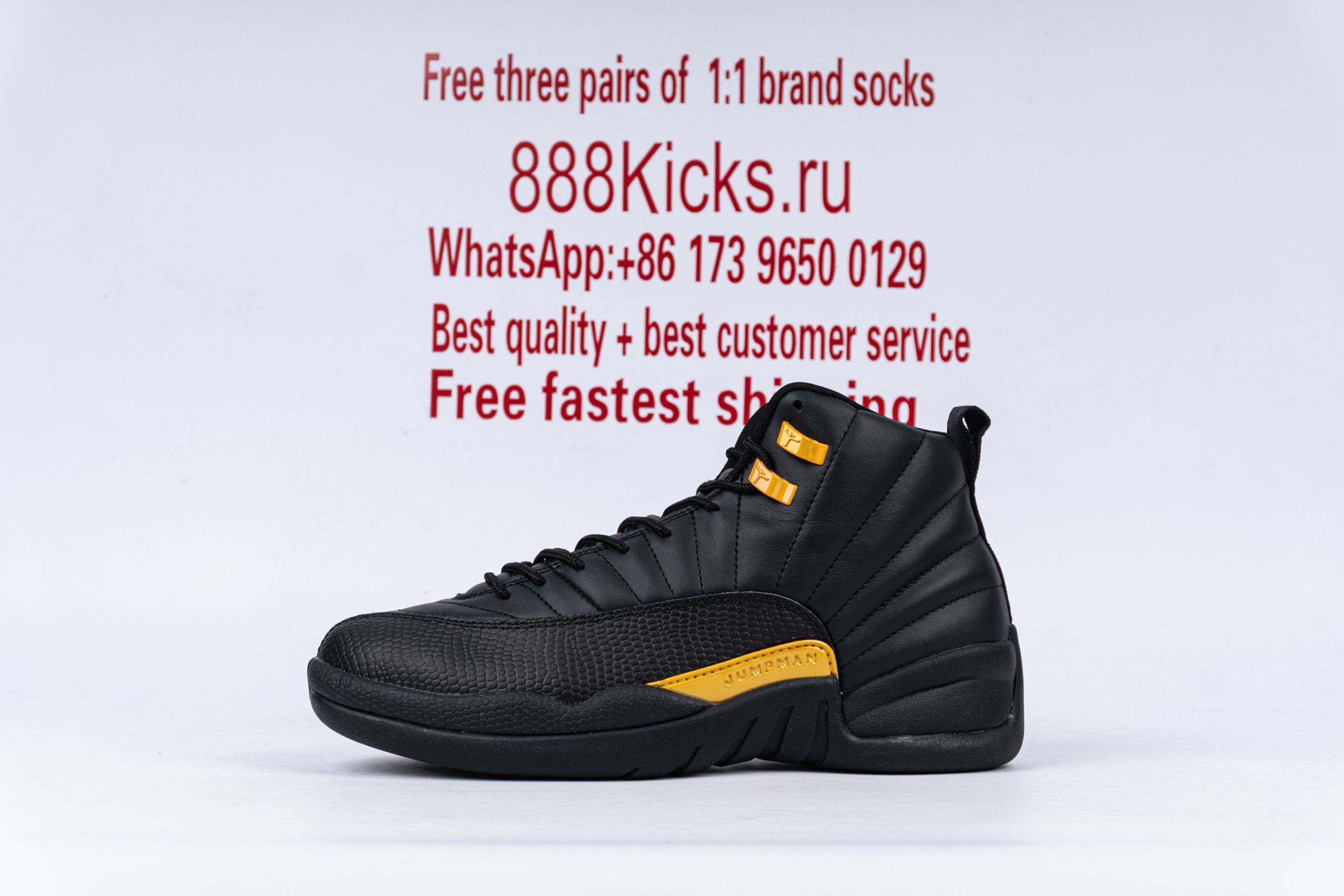 Jordan 12 Retro Black Taxi