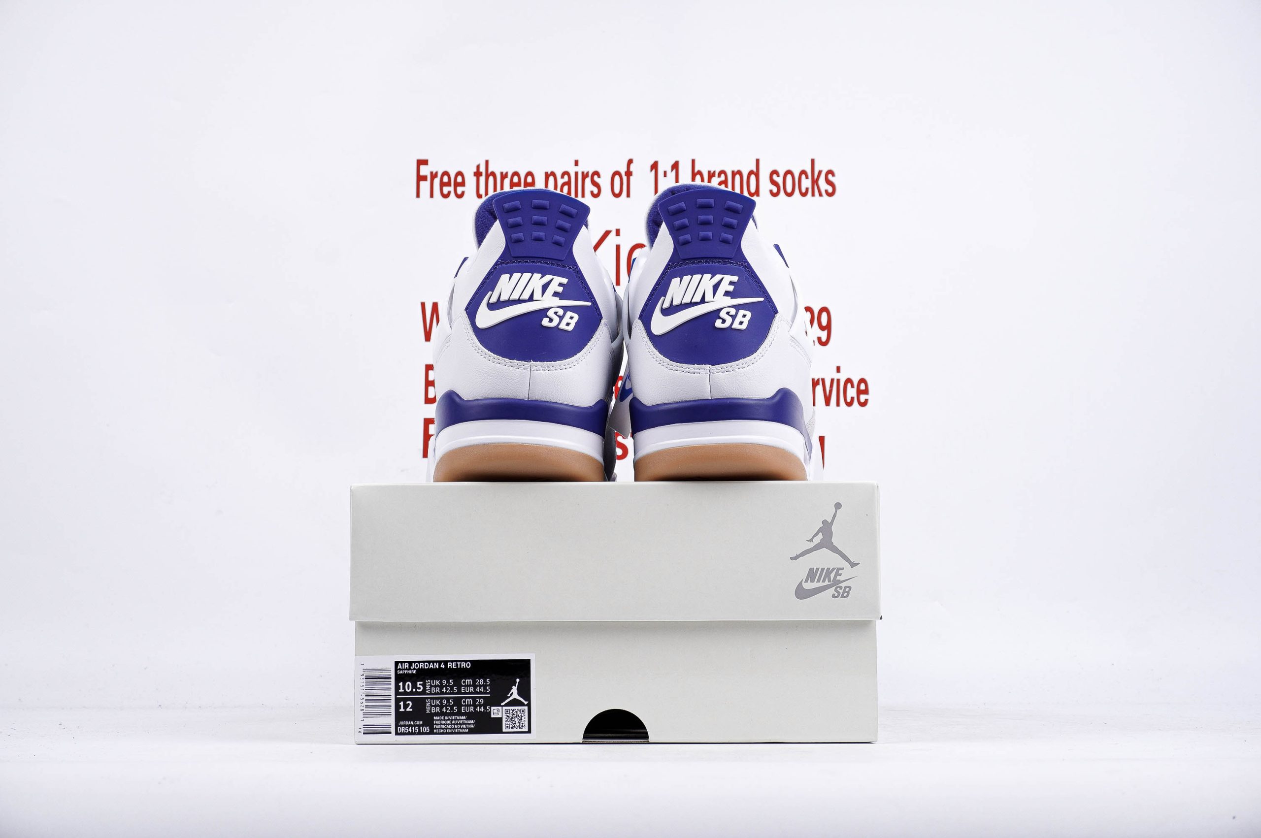 Jordan 4 Retro SB Sapphire Blue