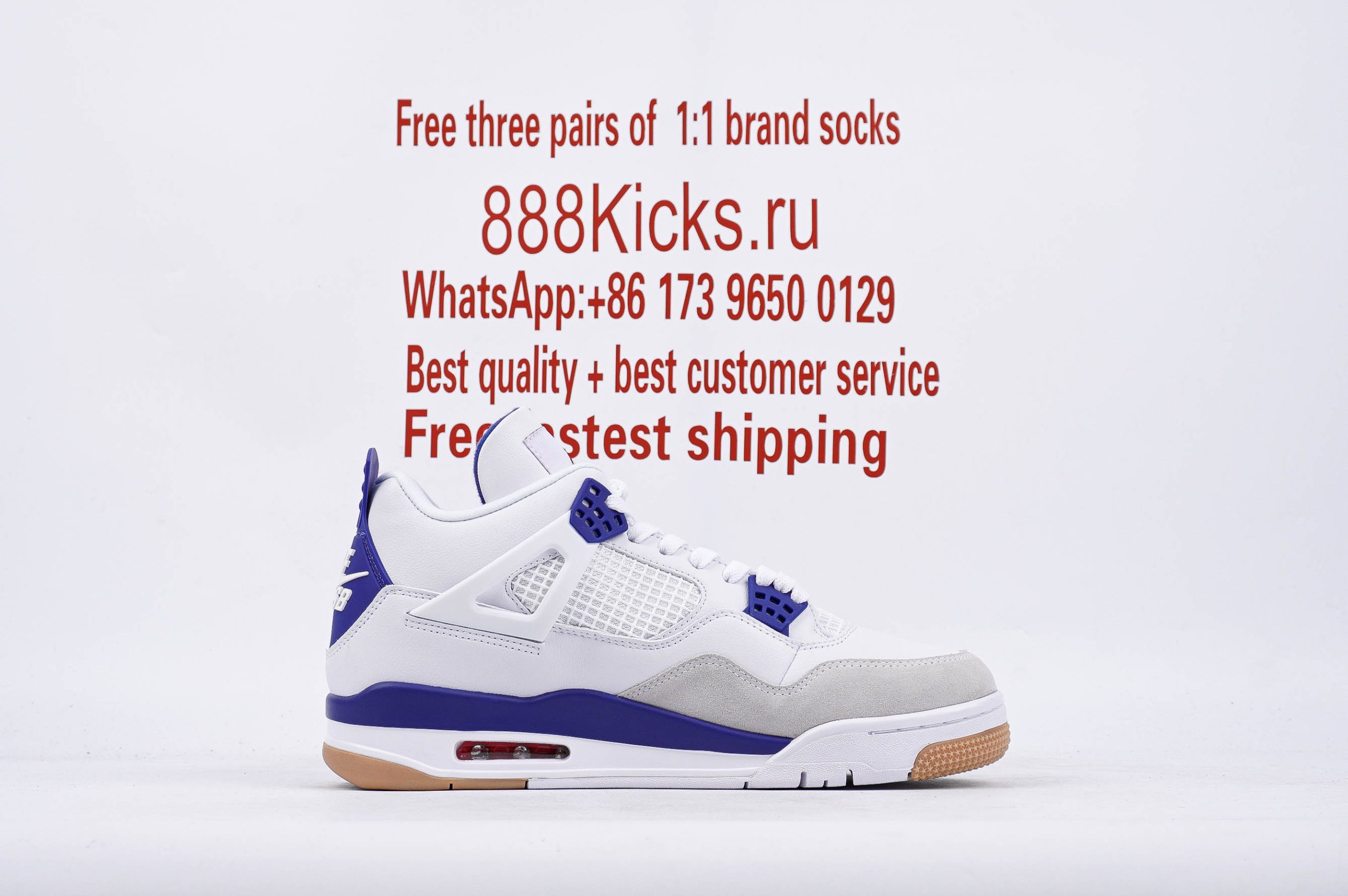 Jordan 4 Retro SB Sapphire Blue