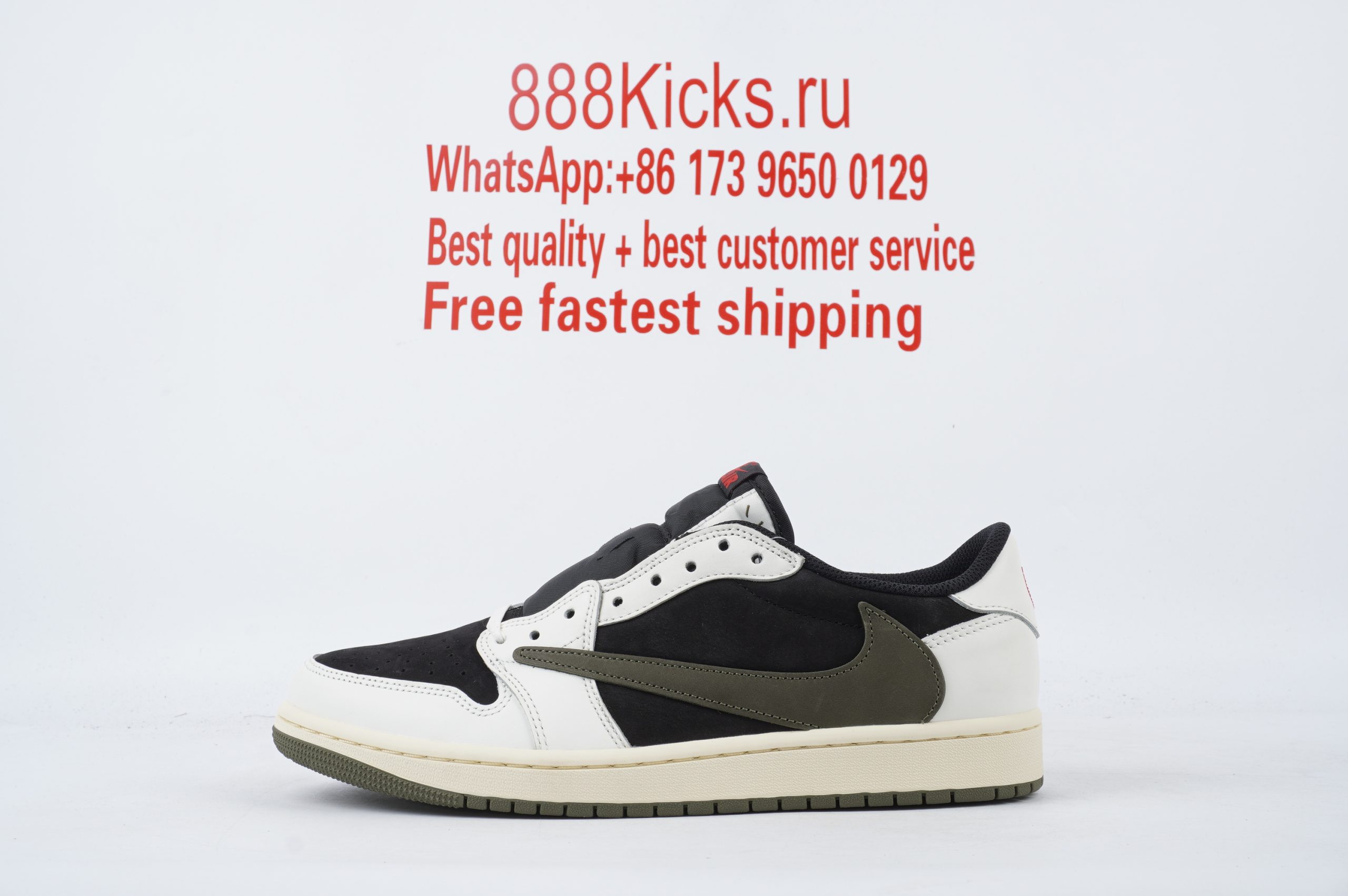 Jordan 1 Retro Low OG SP Travis Scott Olive