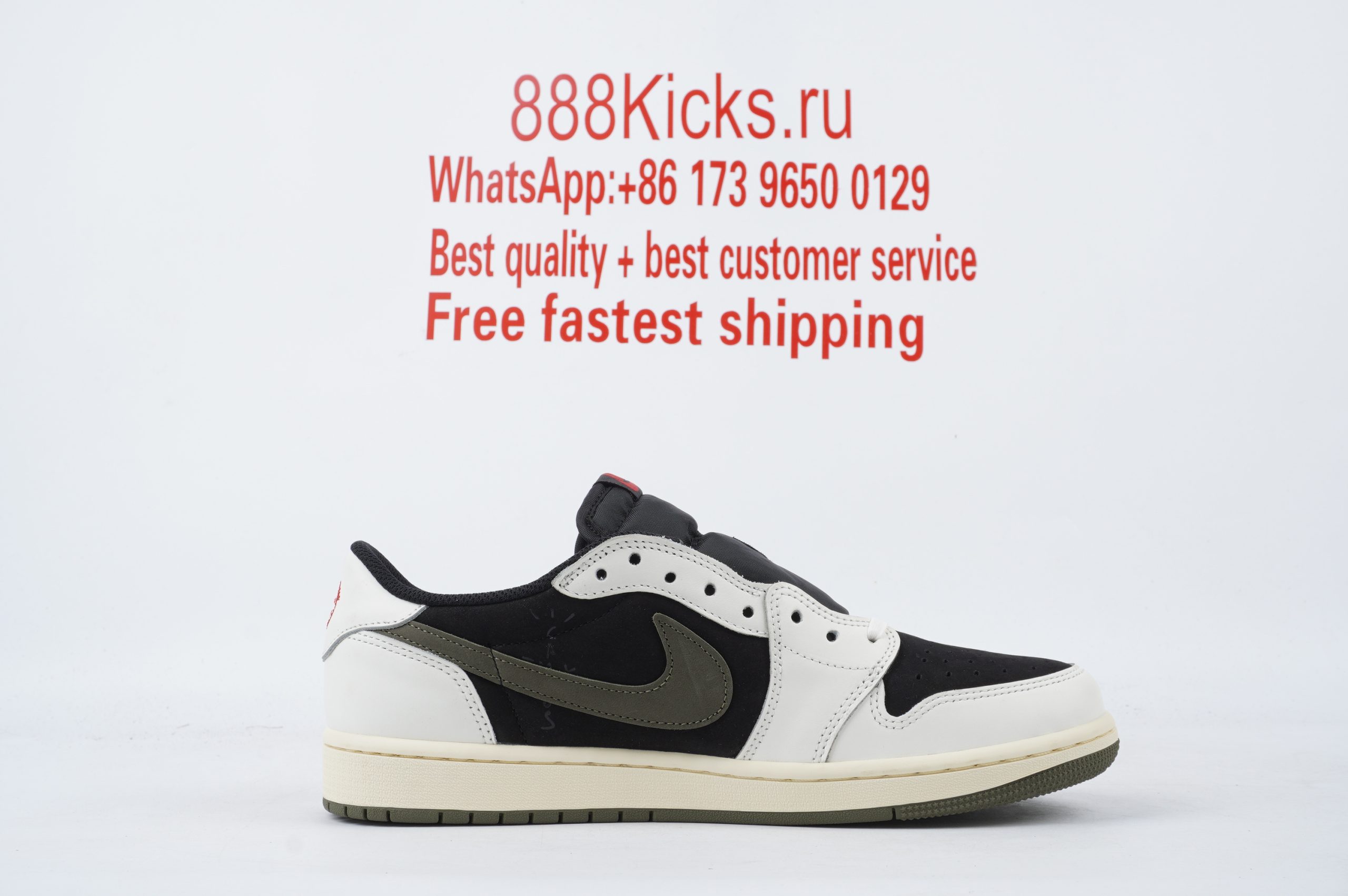 Jordan 1 Retro Low OG SP Travis Scott Olive