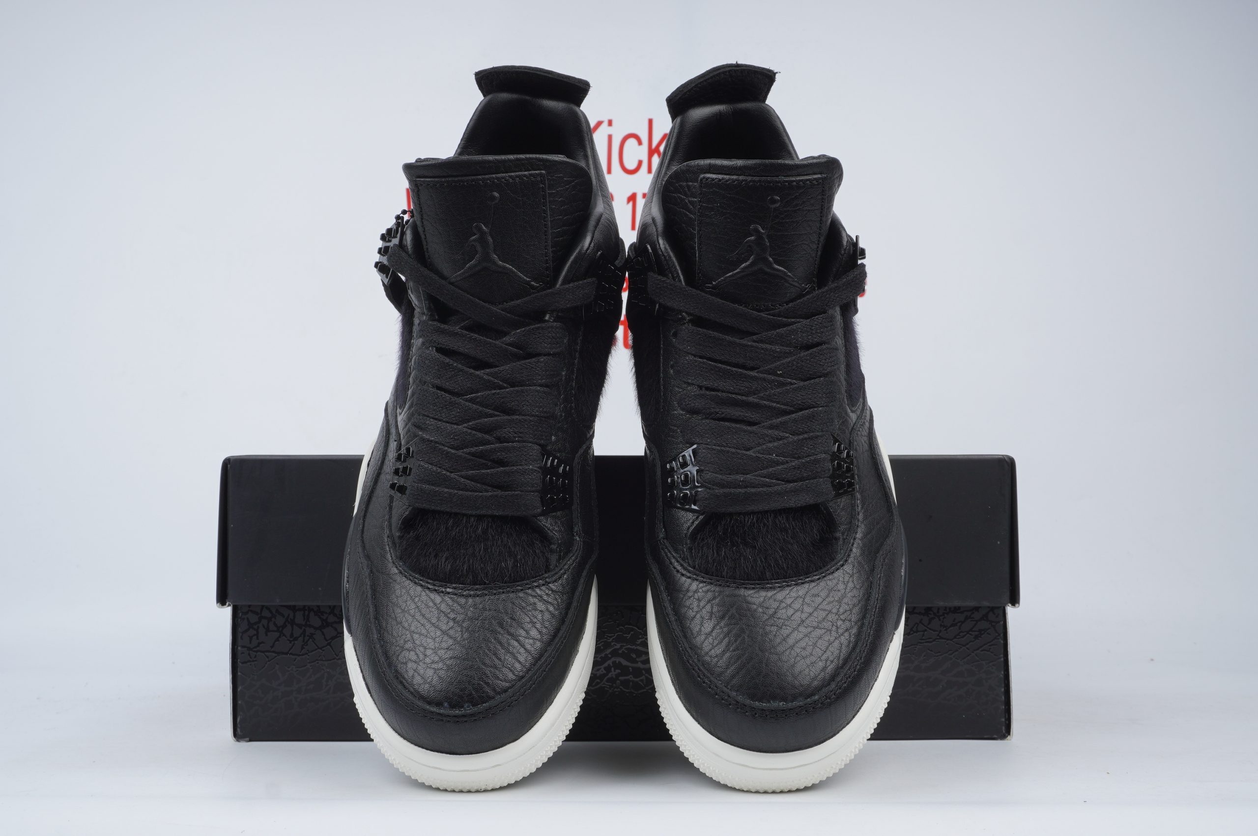 Jordan 4 Retro Pony Hair Black