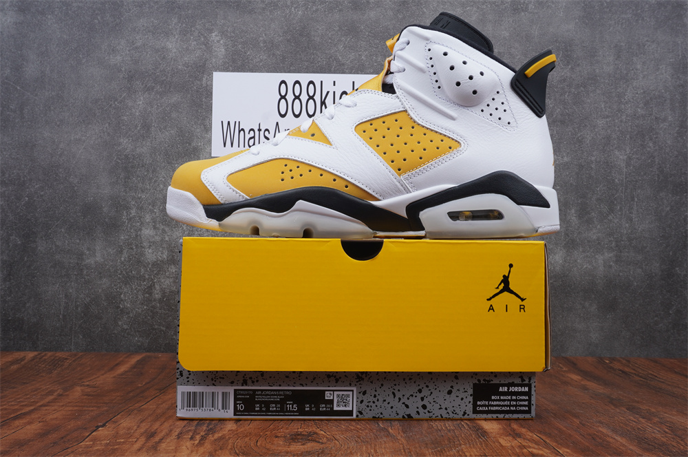 Jordan 6 Retro Yellow Ochre