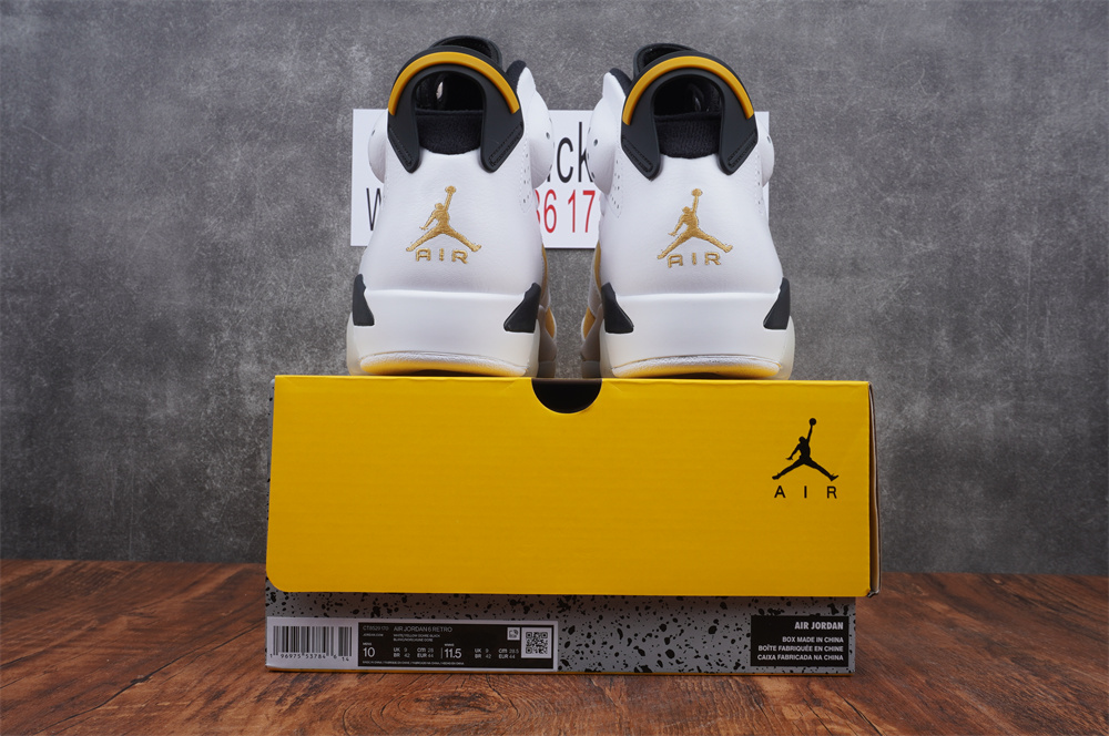 Jordan 6 Retro Yellow Ochre