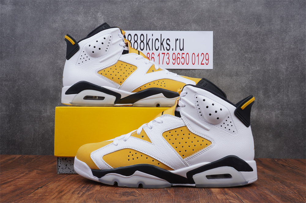 Jordan 6 Retro Yellow Ochre