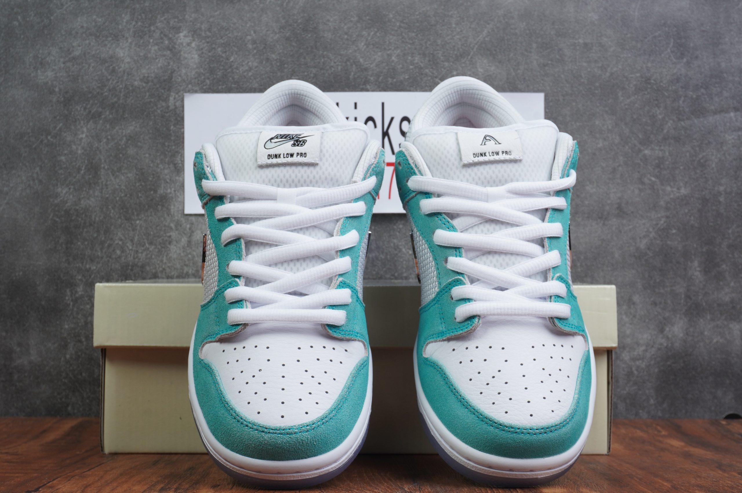 APRIL Skateboards X NIKE DUNK SB White and Multi-color