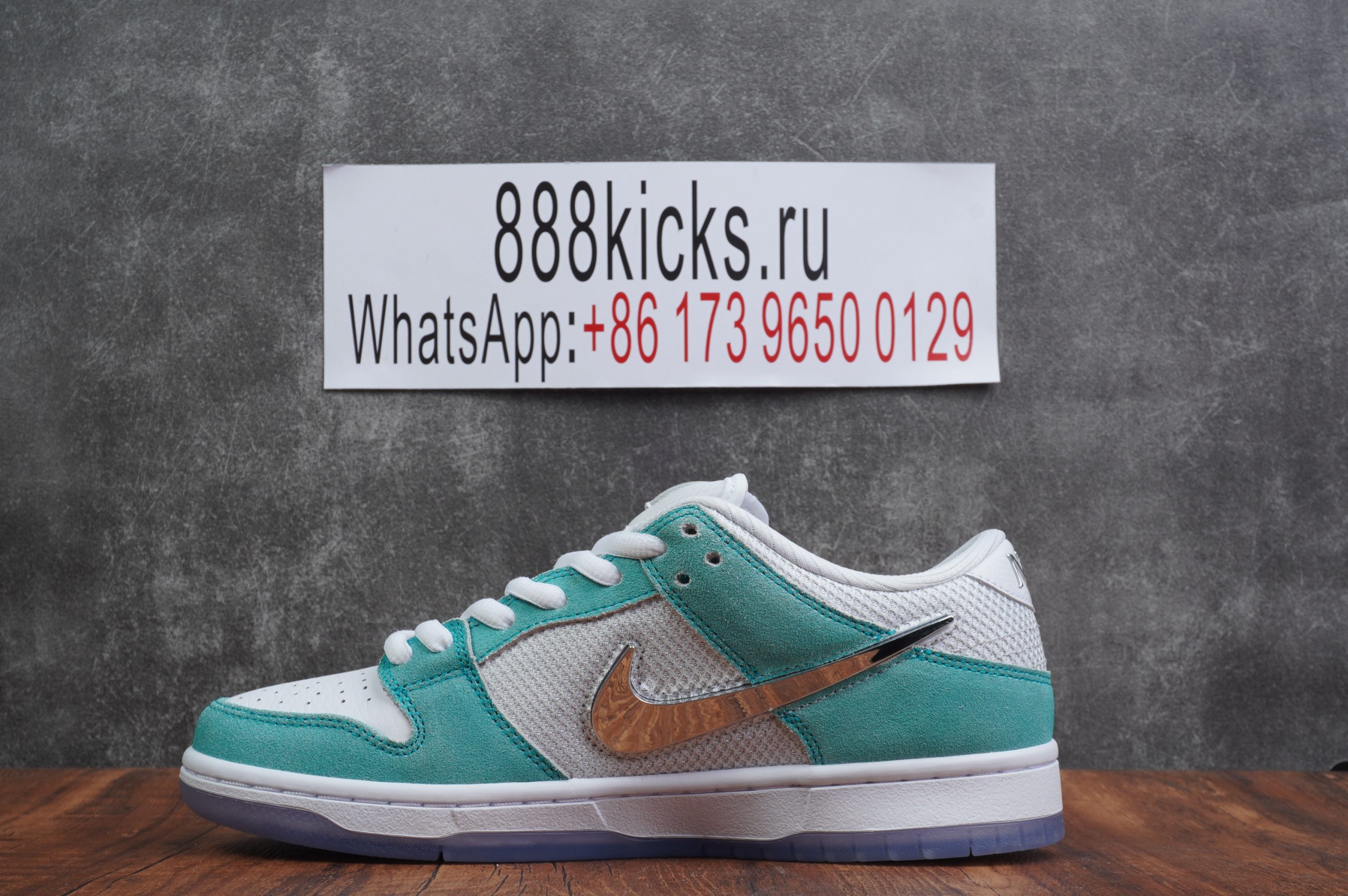 APRIL Skateboards X NIKE DUNK SB White and Multi-color
