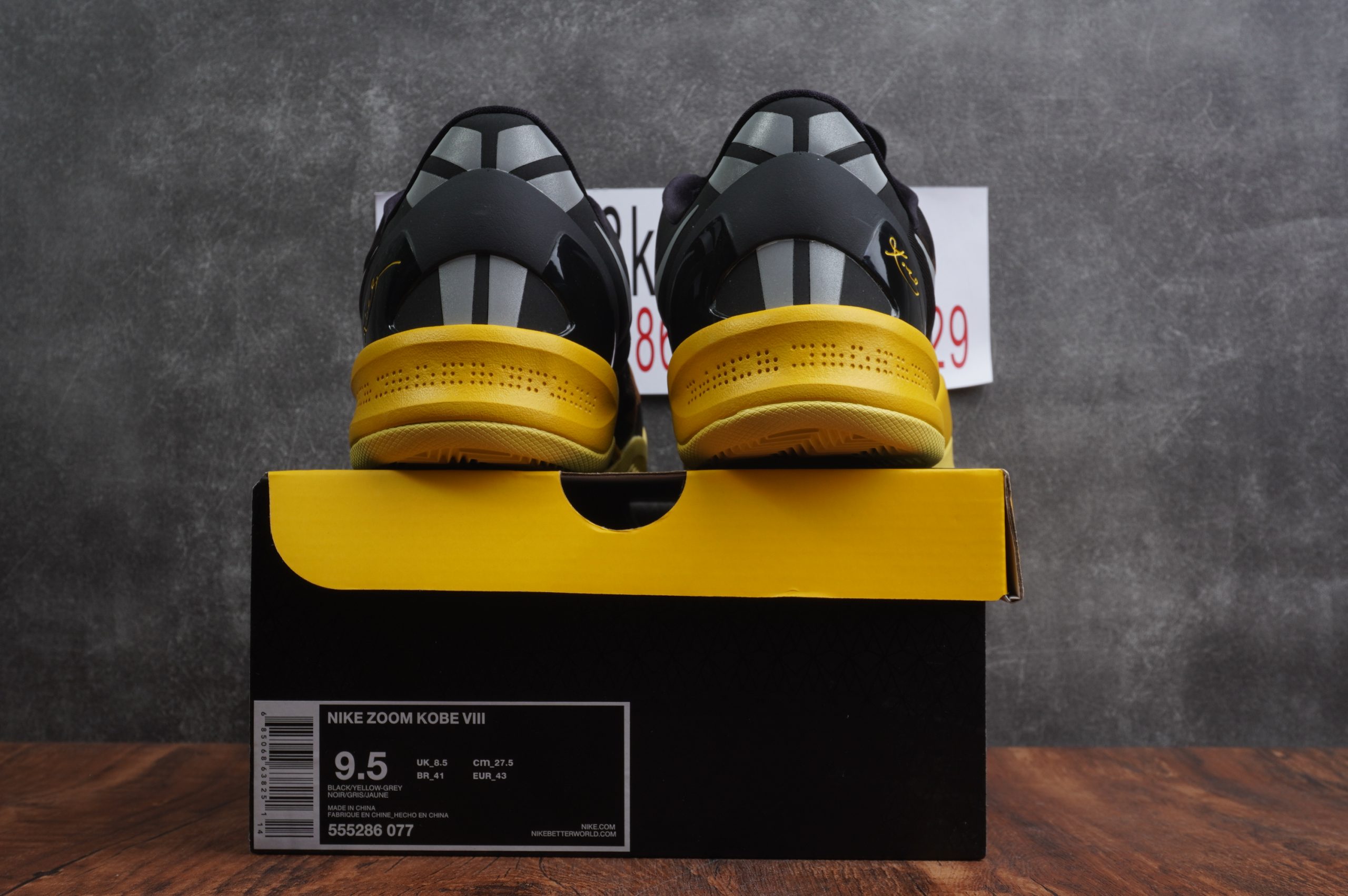 Kobe 8 System Elctrc Grey Start Black Vivid Slfr