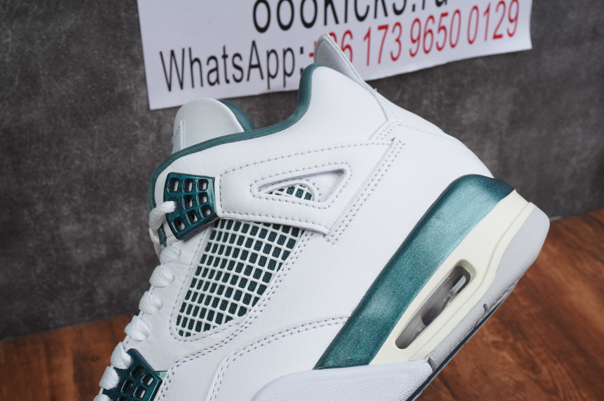 Air Jordan 4 Oxidized Green