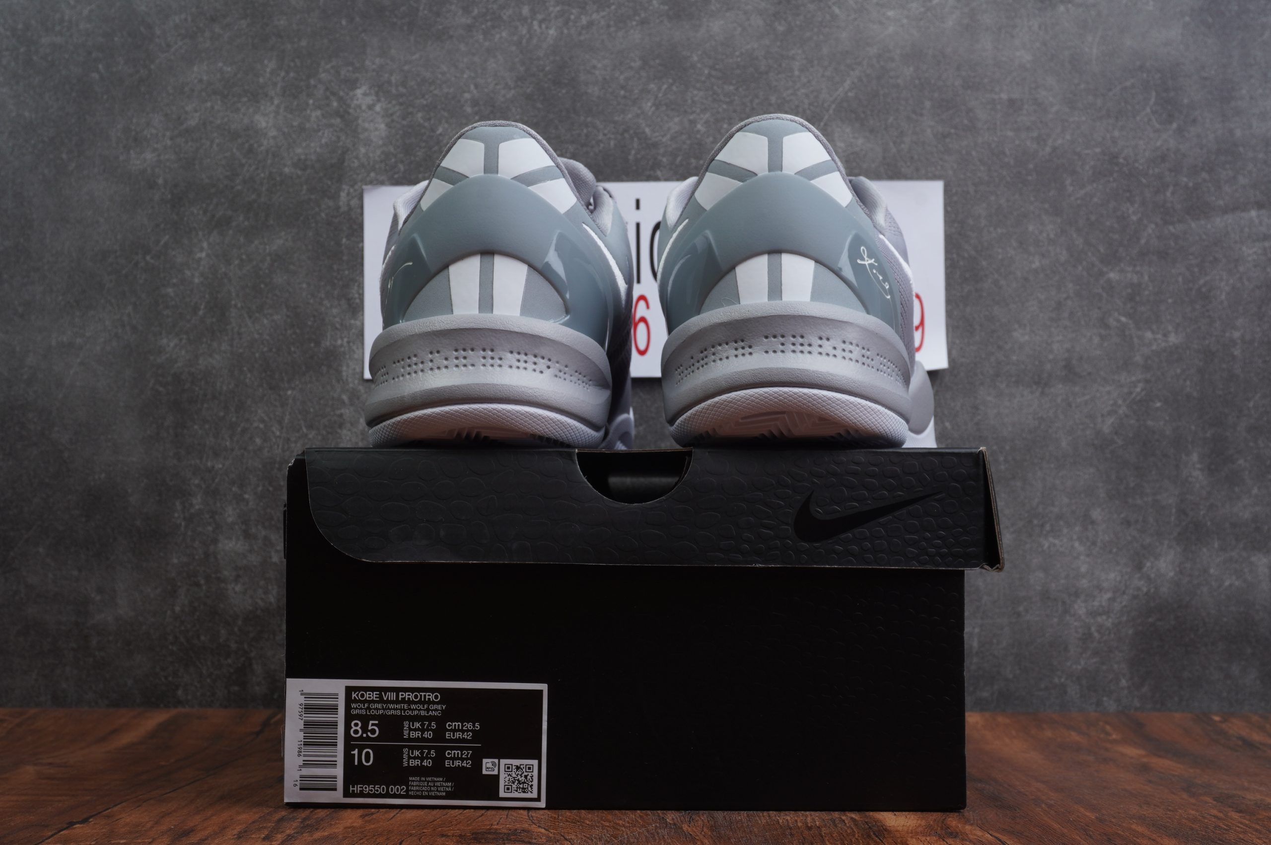 Nike Kobe 8 Protro Wolf Grey