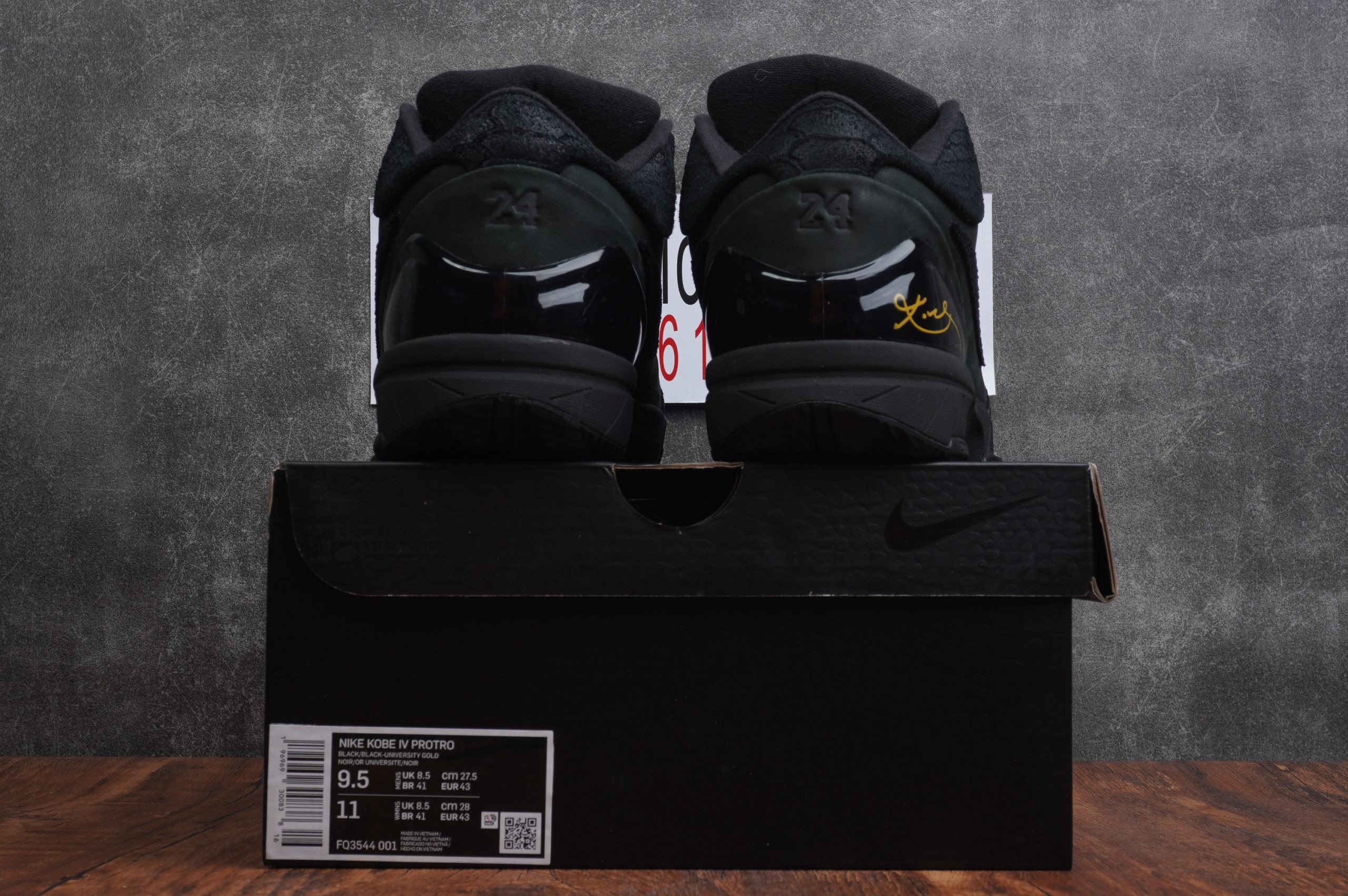 Nike Zoom Kobe 4 Protro Black Mamba