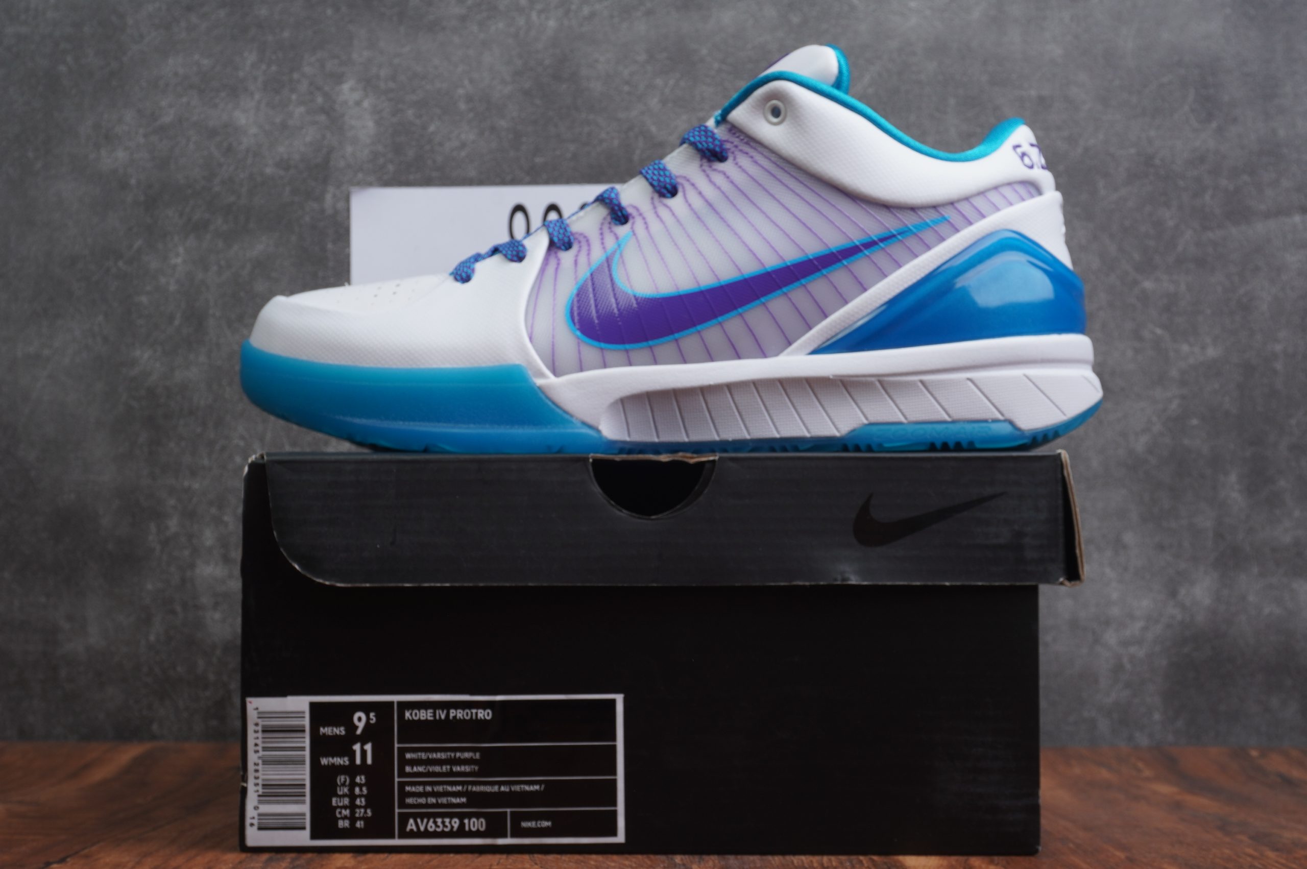 Nike Kobe 4 Protro Draft Day Hornets