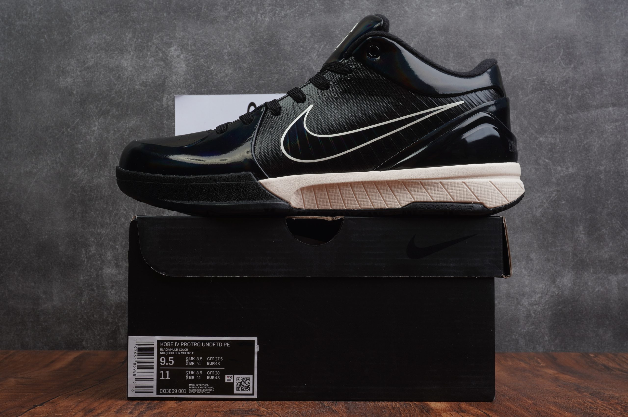 NIKE ZOOM KOBE 4 PROTRO x UNDFTD
