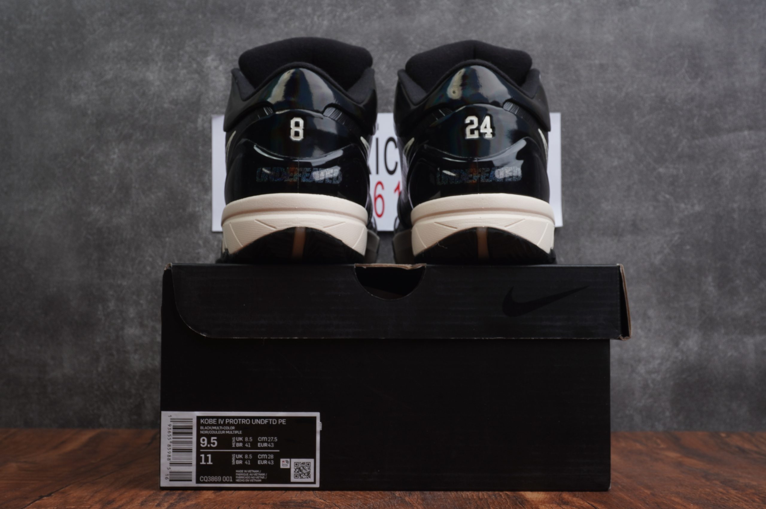 NIKE ZOOM KOBE 4 PROTRO x UNDFTD