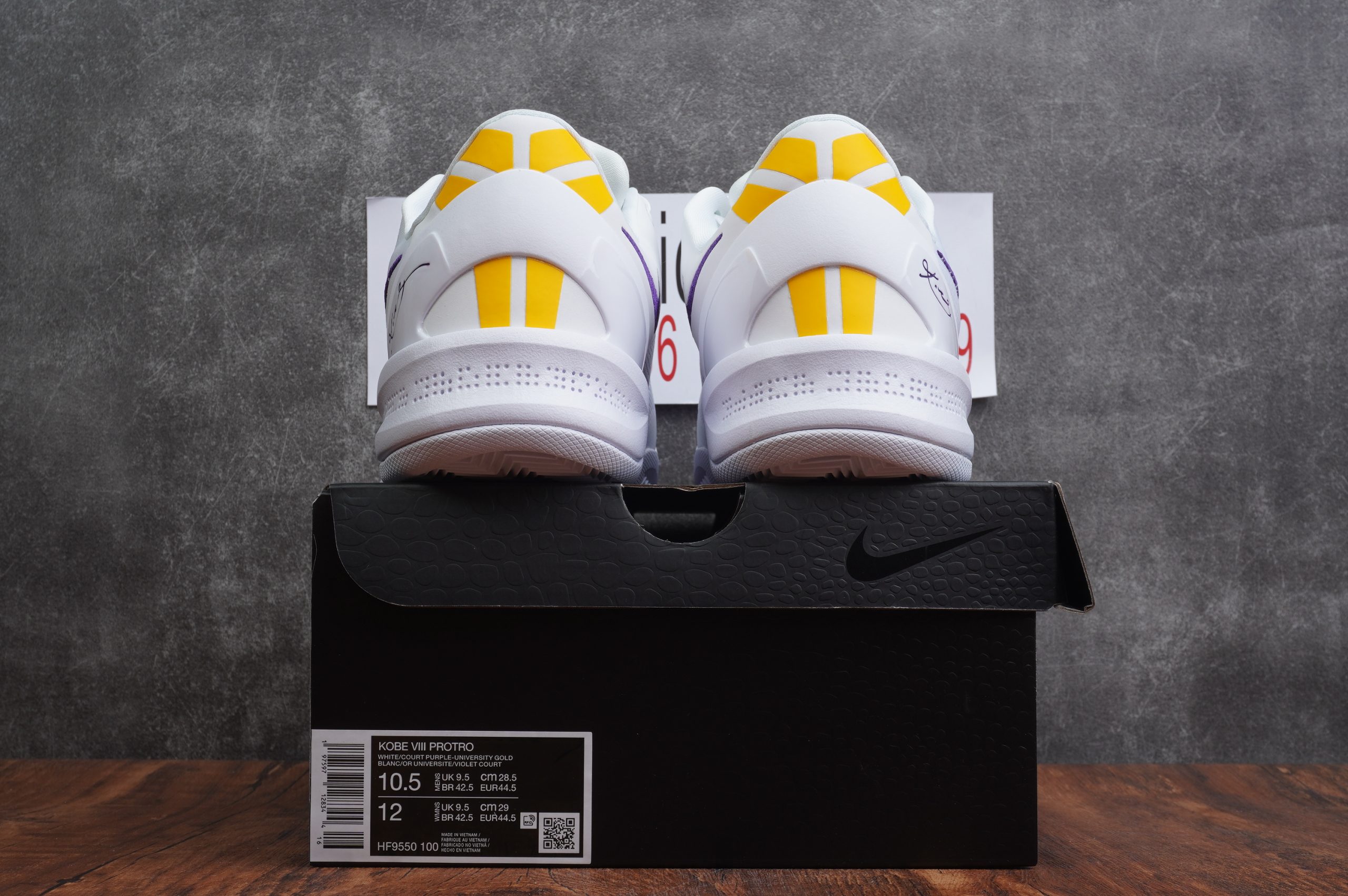 Nike Kobe 8 Protro Lakers Home