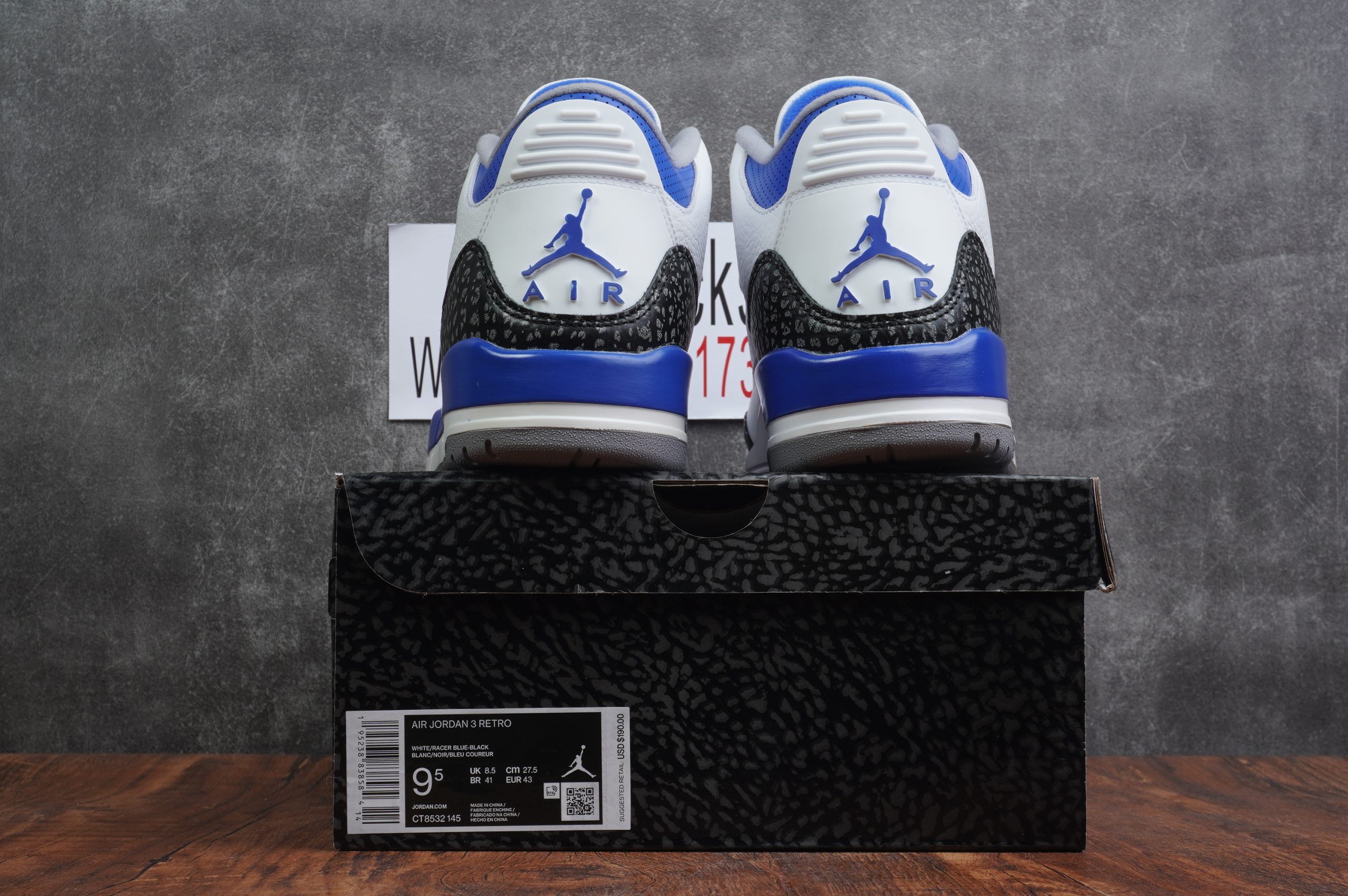 Air Jordan 3 Retro Racer Blue