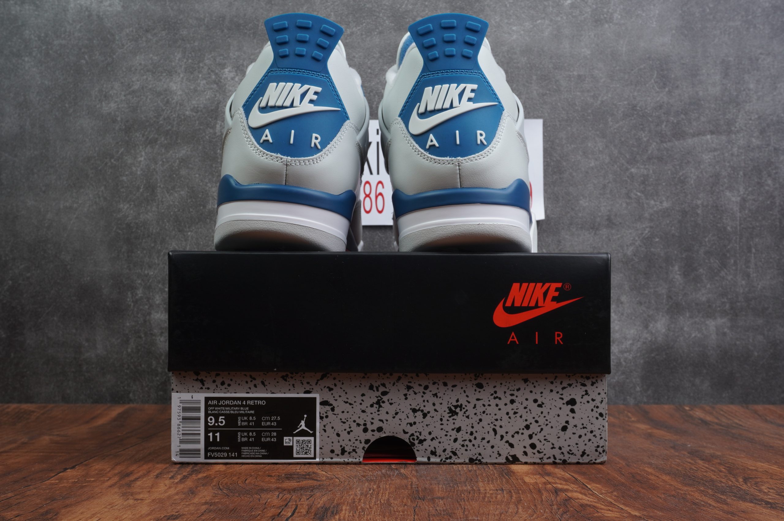 FV5029-141 Jordan 4 Retro Military Blue 2024